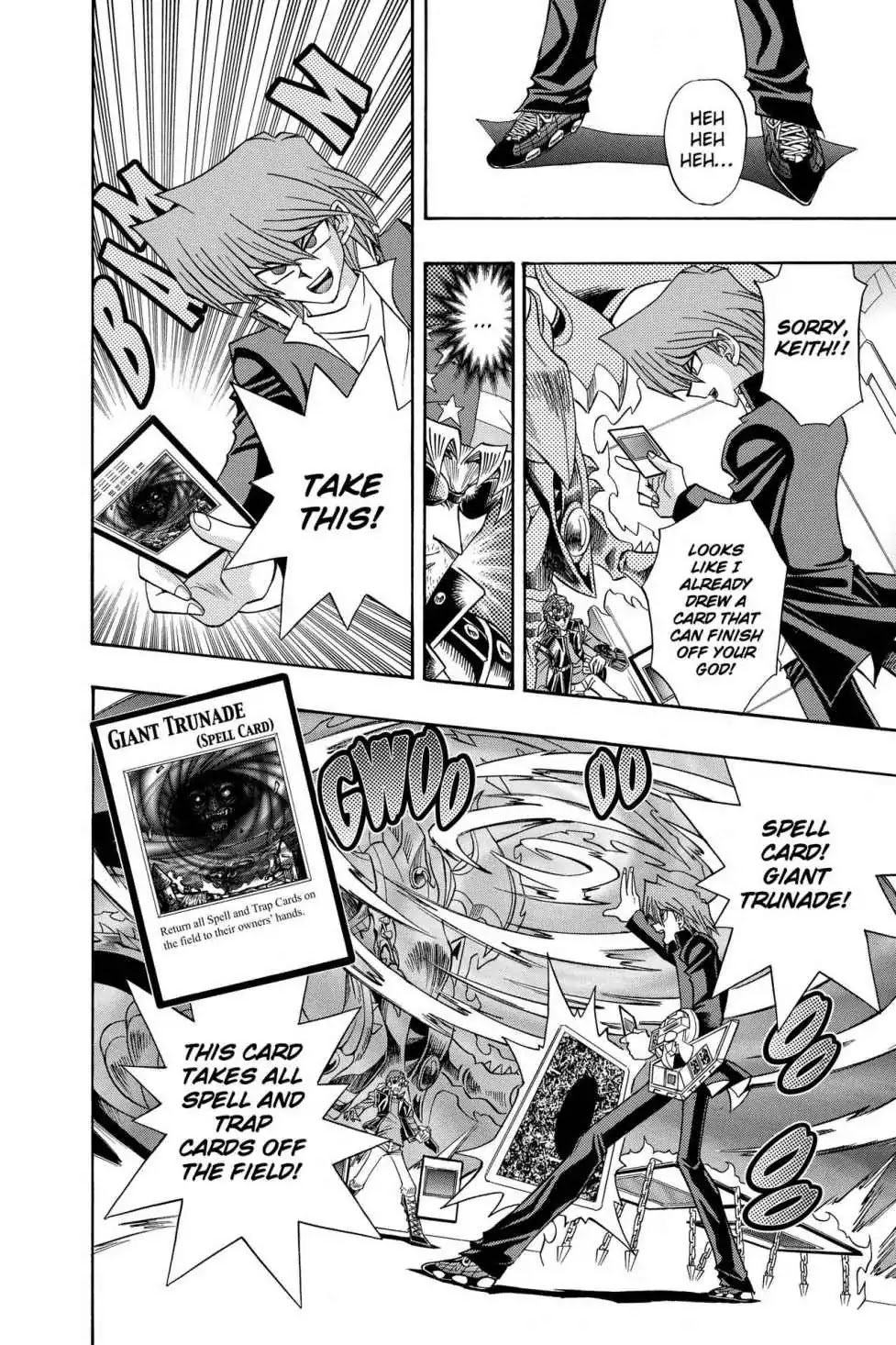 Yu-gi-oh! R Chapter 35 page 5 - Chapter 35: Vol.5 Duel Round 35: JONOUCHI STRIKES BACK!!