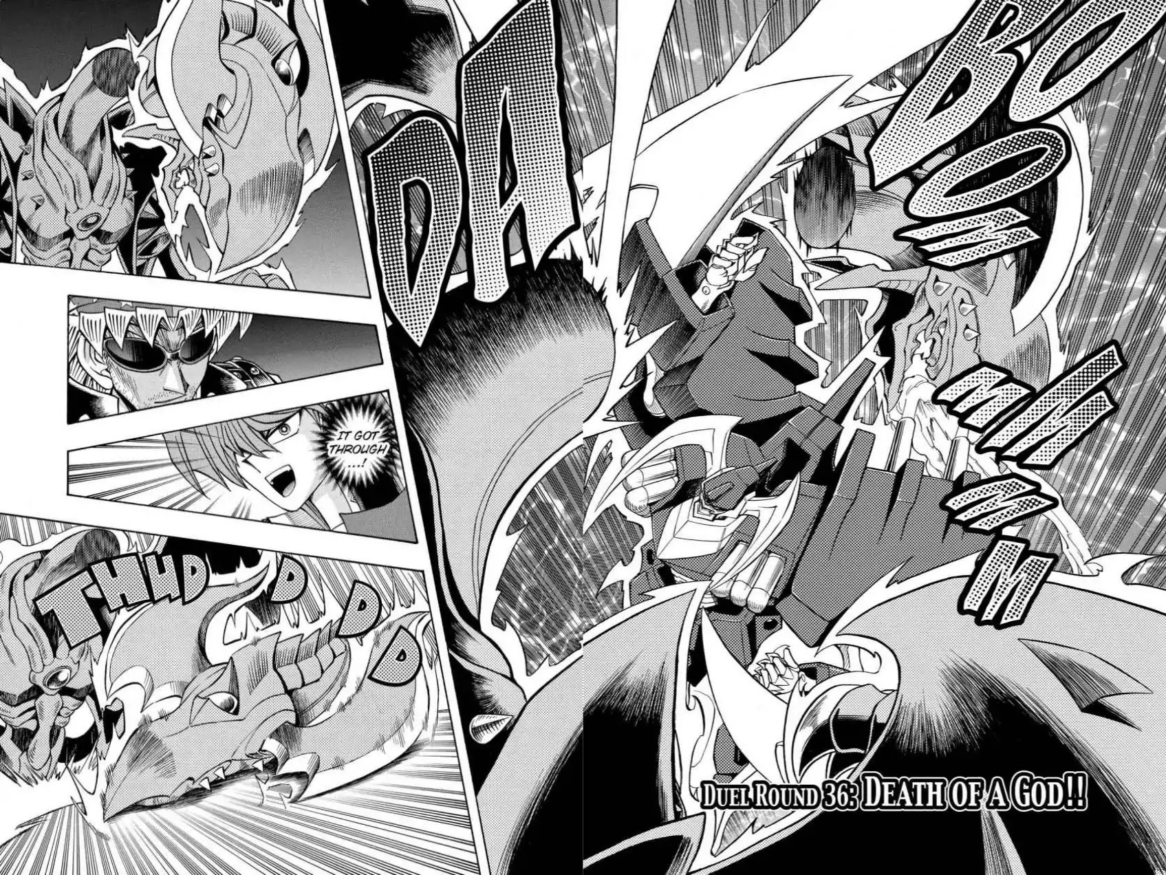 Yu-gi-oh! R Chapter 36 page 2 - Chapter 36: Vol.5 Duel Round 36: DEATH OF A GOD!!