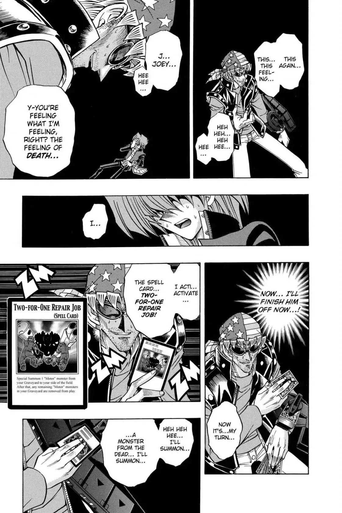 Yu-gi-oh! R Chapter 36 page 8 - Chapter 36: Vol.5 Duel Round 36: DEATH OF A GOD!!