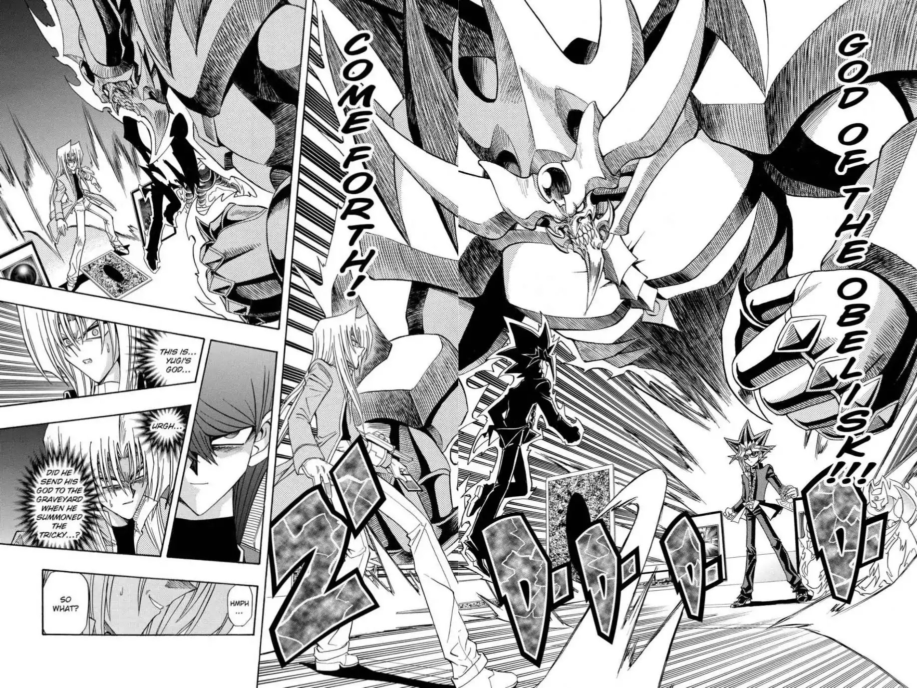 Yu-gi-oh! R Chapter 42 page 10 - Chapter 42: Vol.5 Duel Round 42: GOD VS. EVIL GOD!!