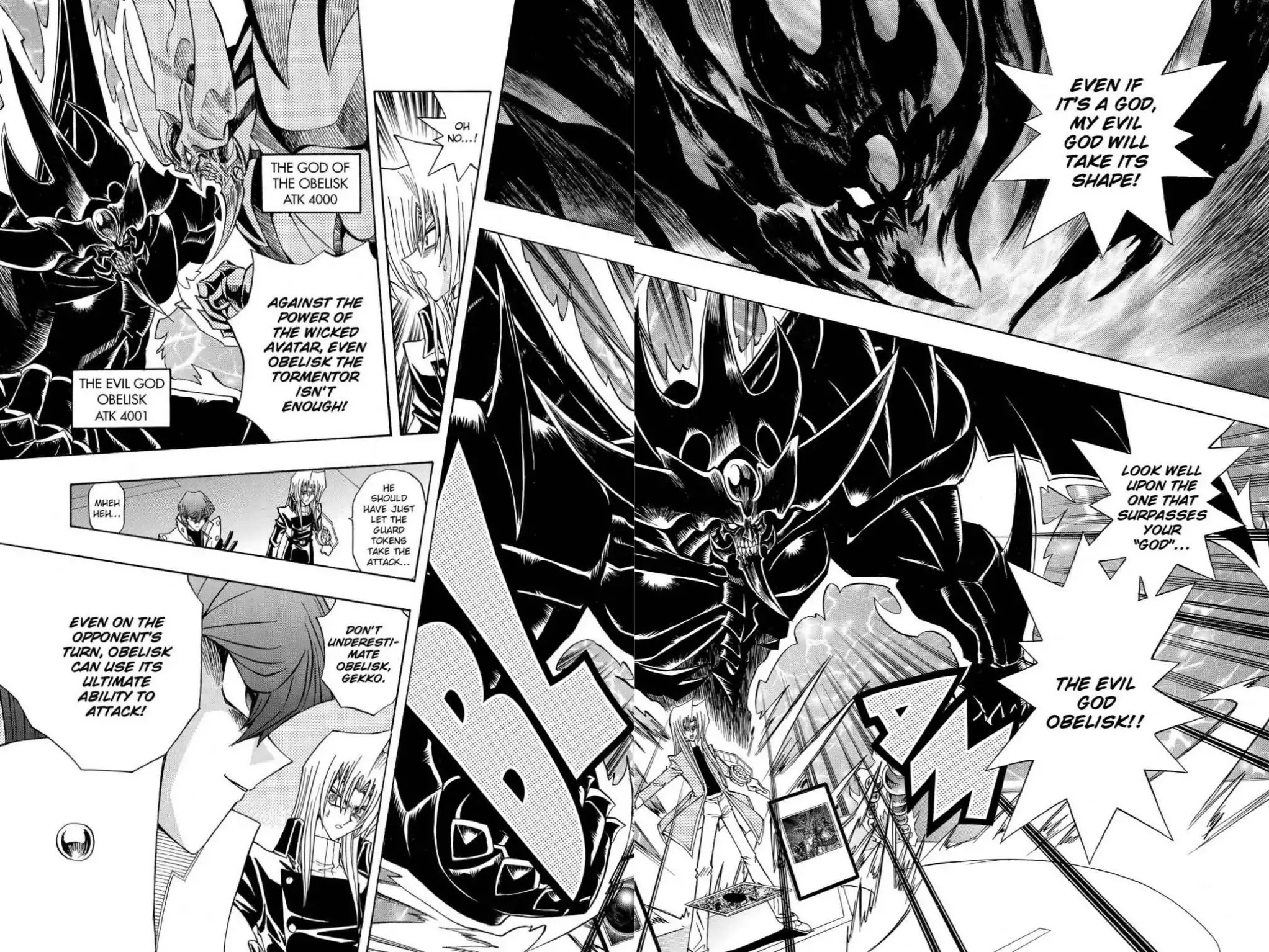 Yu-gi-oh! R Chapter 42 page 11 - Chapter 42: Vol.5 Duel Round 42: GOD VS. EVIL GOD!!