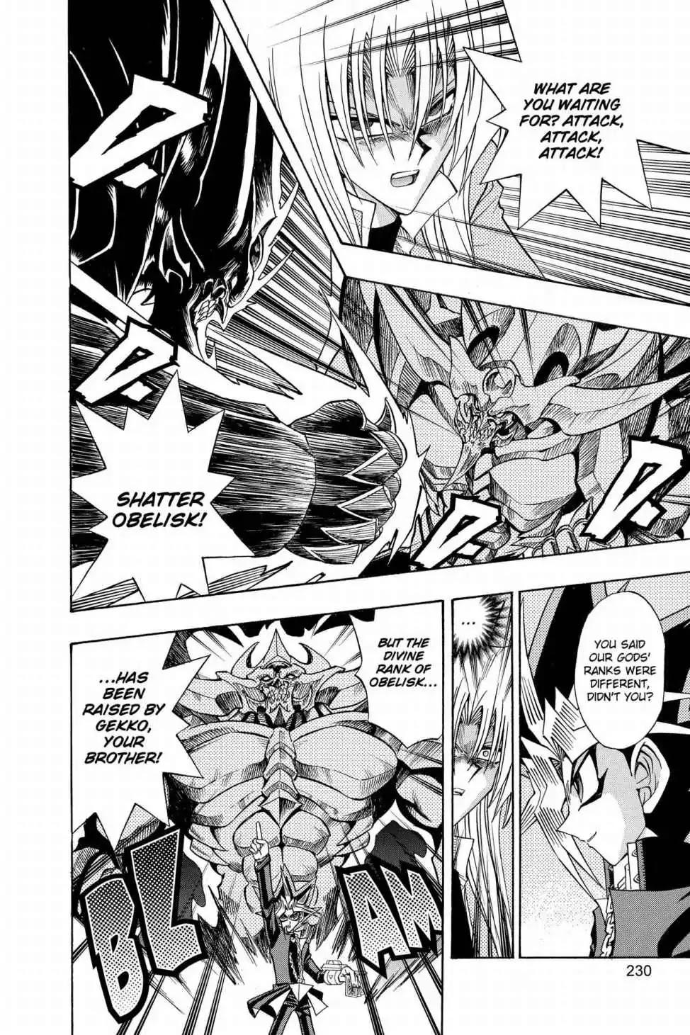 Yu-gi-oh! R Chapter 42 page 16 - Chapter 42: Vol.5 Duel Round 42: GOD VS. EVIL GOD!!