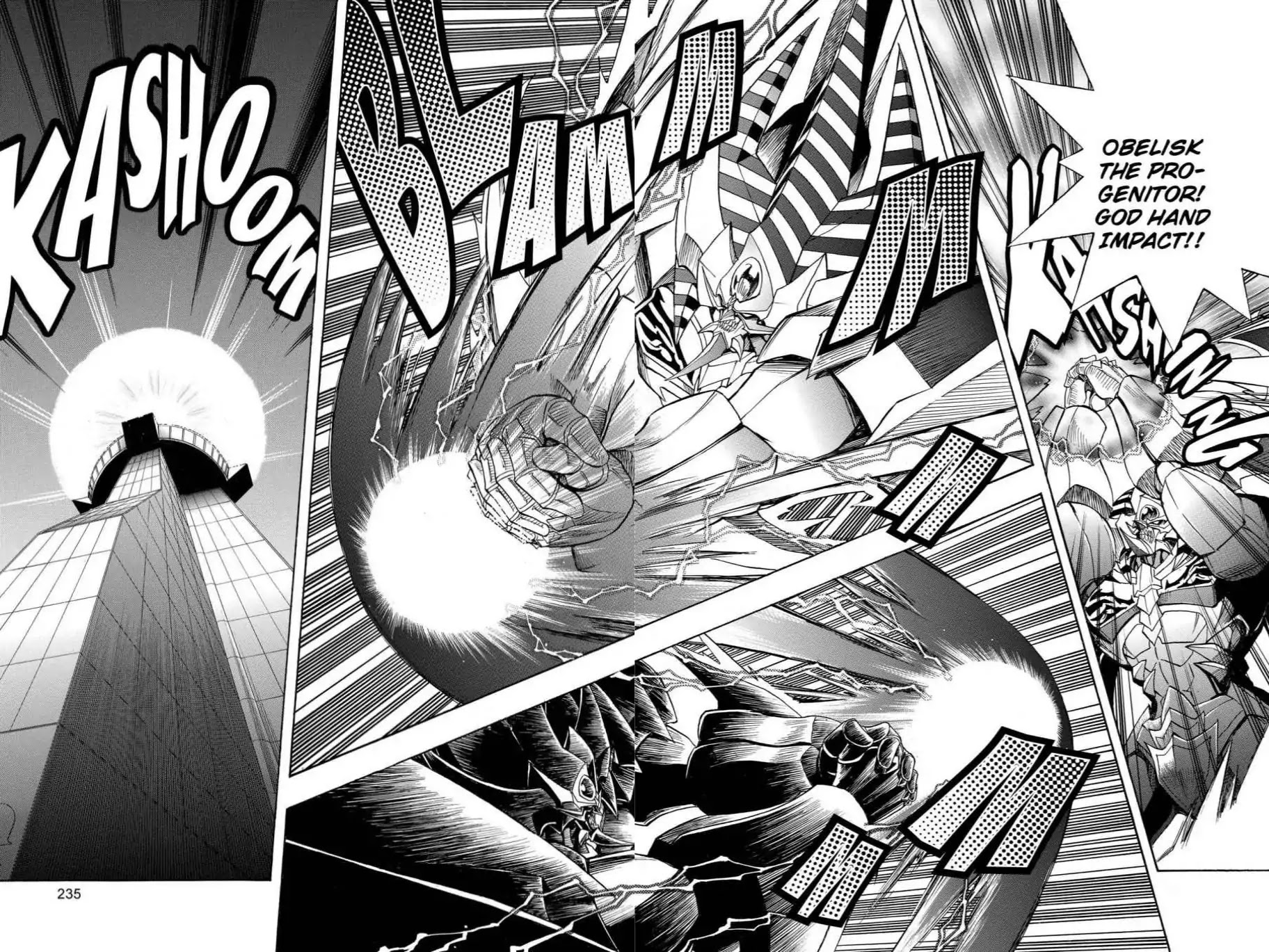 Yu-gi-oh! R Chapter 42 page 19 - Chapter 42: Vol.5 Duel Round 42: GOD VS. EVIL GOD!!