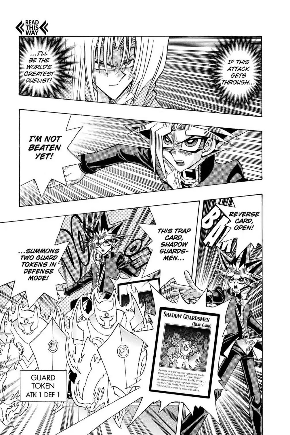 Yu-gi-oh! R Chapter 42 page 5 - Chapter 42: Vol.5 Duel Round 42: GOD VS. EVIL GOD!!