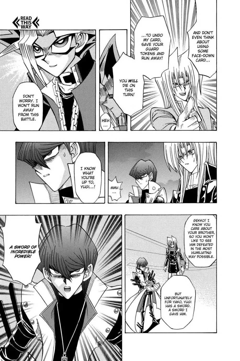 Yu-gi-oh! R Chapter 42 page 7 - Chapter 42: Vol.5 Duel Round 42: GOD VS. EVIL GOD!!
