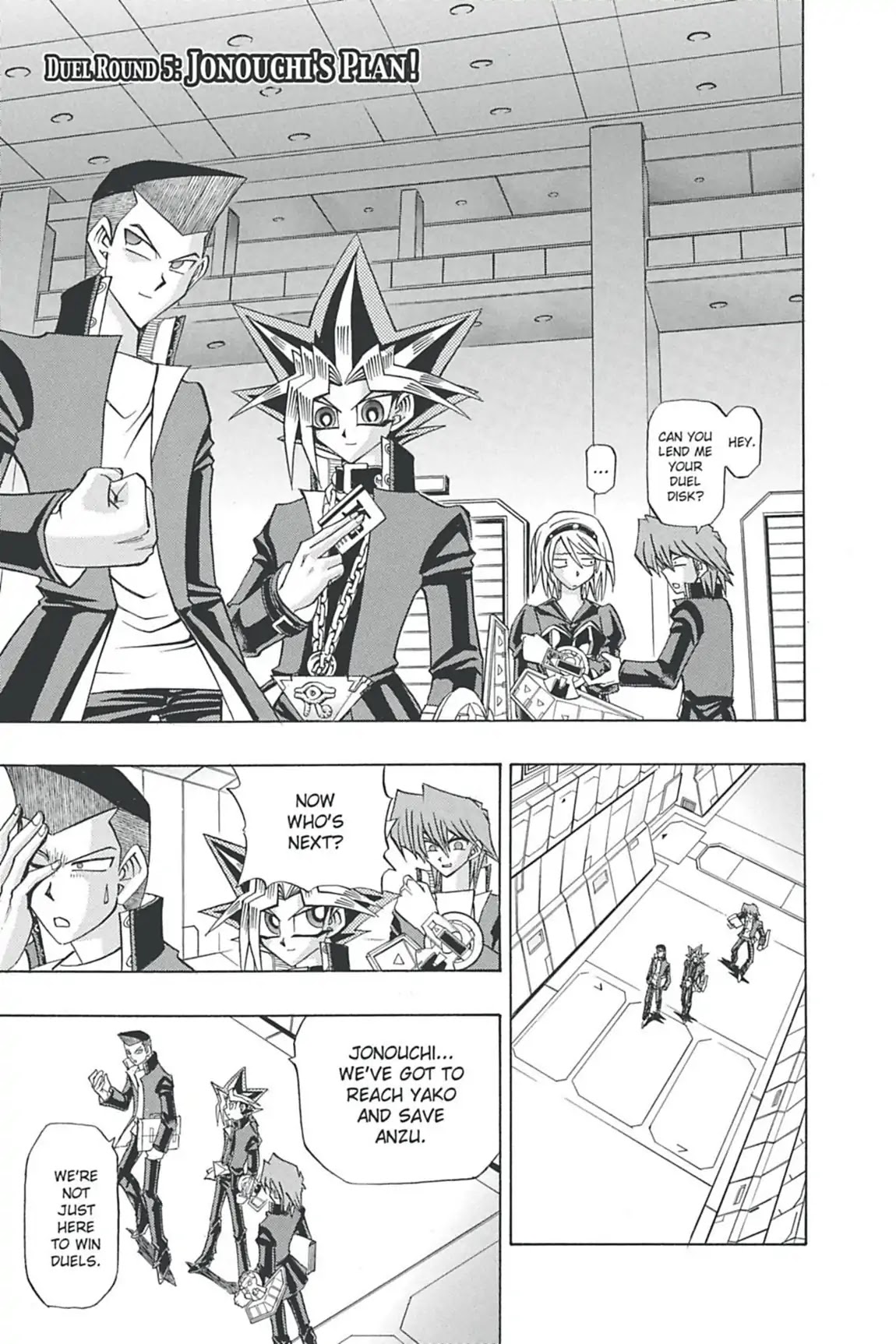 Yu-gi-oh! R Chapter 5 page 1 - Chapter 5: Vol.1 Duel Round 5: JONOUCHI'S PLAN!