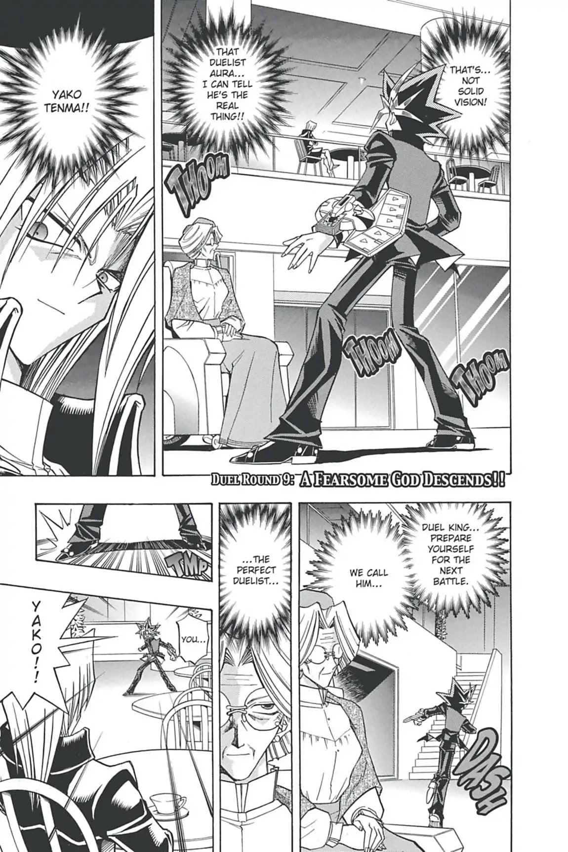 Yu-gi-oh! R Chapter 9 page 1 - Chapter 9: Vol.1 Duel Round 9: A FEARSOME GOD DESCENDS!!