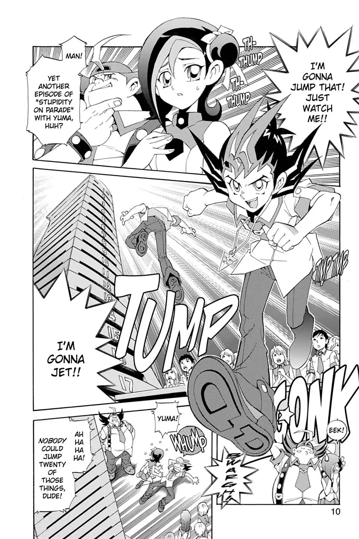 Yu-Gi-Oh! Zexal Chapter 1 page 11 - Chapter 1: Vol.1 Rank 1: The Name's Yuma!!
