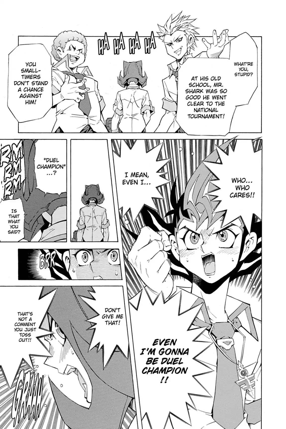 Yu-Gi-Oh! Zexal Chapter 1 page 24 - Chapter 1: Vol.1 Rank 1: The Name's Yuma!!