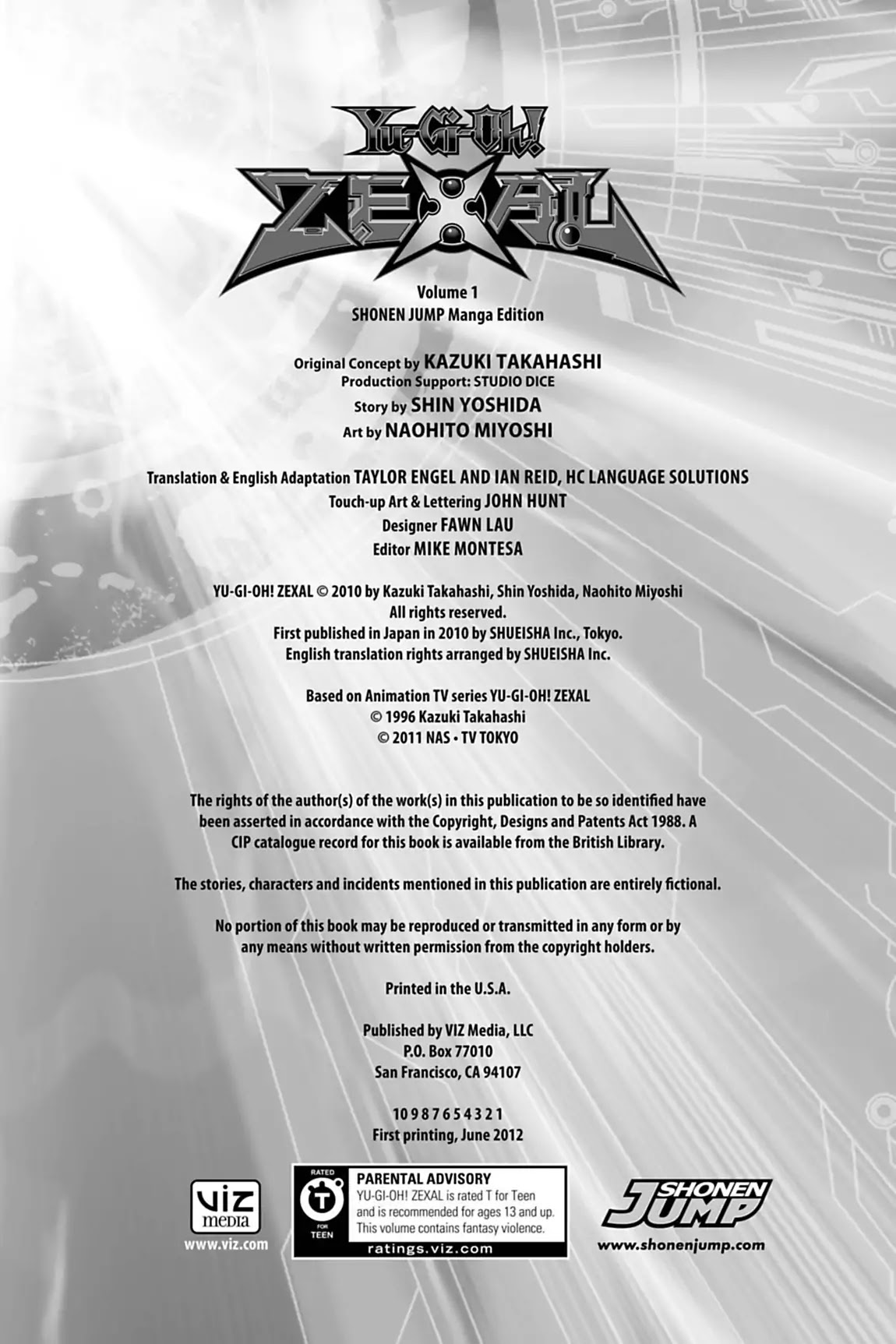 Yu-Gi-Oh! Zexal Chapter 1 page 3 - Chapter 1: Vol.1 Rank 1: The Name's Yuma!!