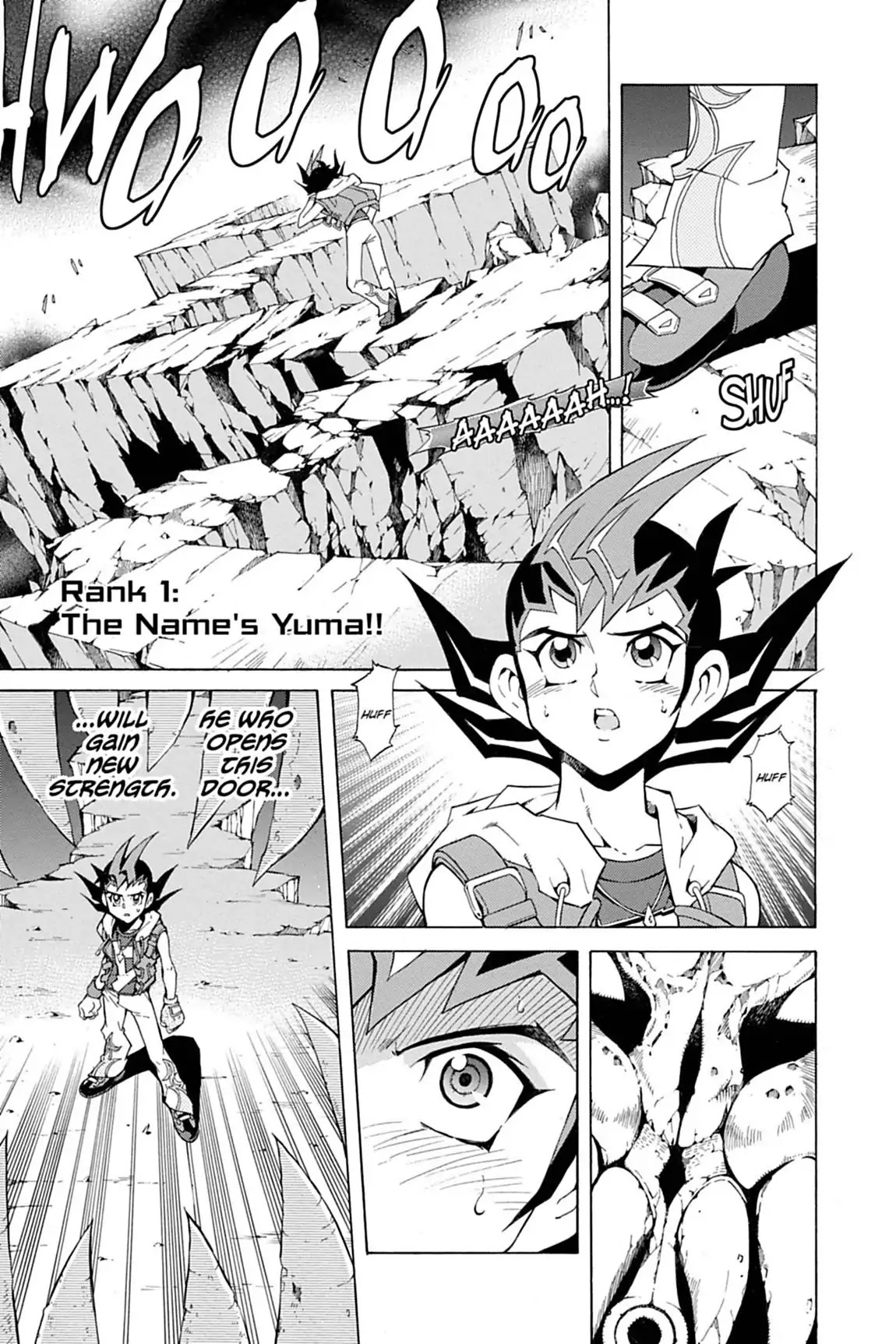 Yu-Gi-Oh! Zexal Chapter 1 page 6 - Chapter 1: Vol.1 Rank 1: The Name's Yuma!!