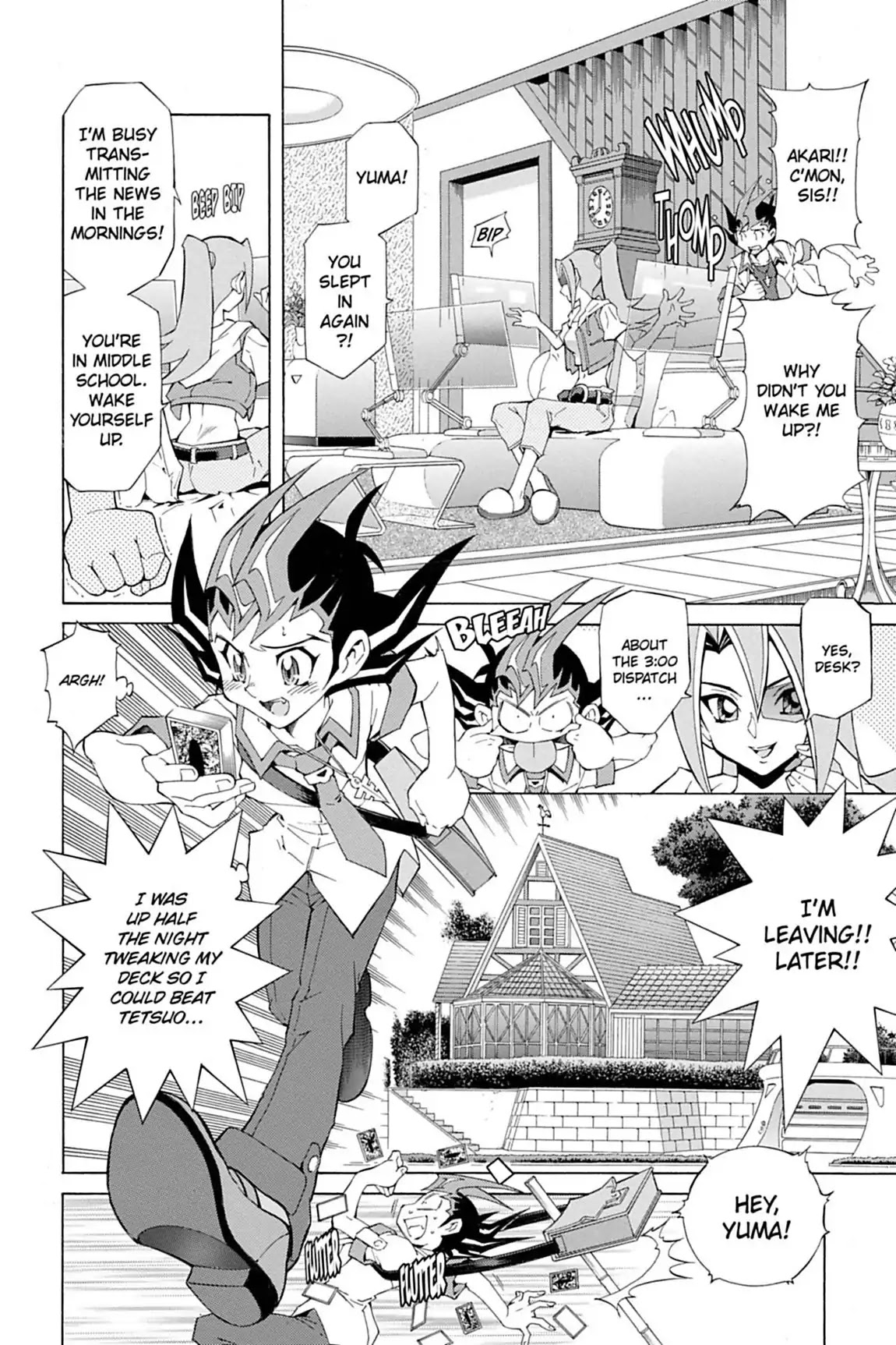 Yu-Gi-Oh! Zexal Chapter 1 page 9 - Chapter 1: Vol.1 Rank 1: The Name's Yuma!!