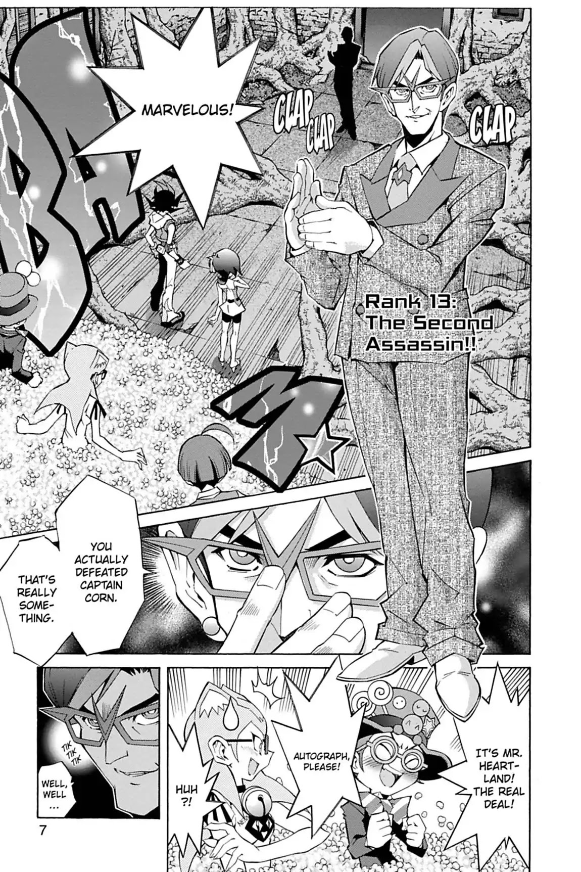 Yu-Gi-Oh! Zexal Chapter 13 page 7 - Chapter 13: Vol.3 Rank 13: The Second Assassin!!