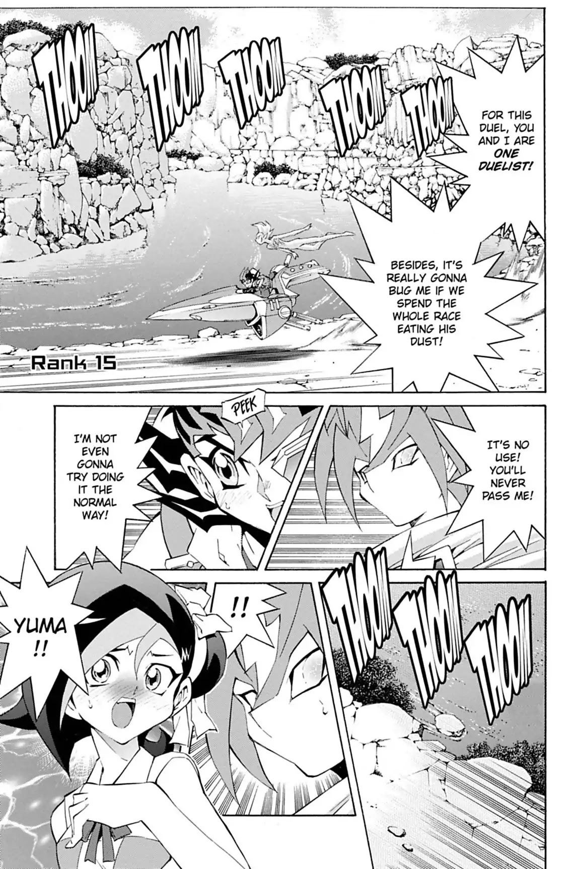 Yu-Gi-Oh! Zexal Chapter 15 page 1 - Chapter 15: Vol.3 Rank 15: A Shared Bond!!