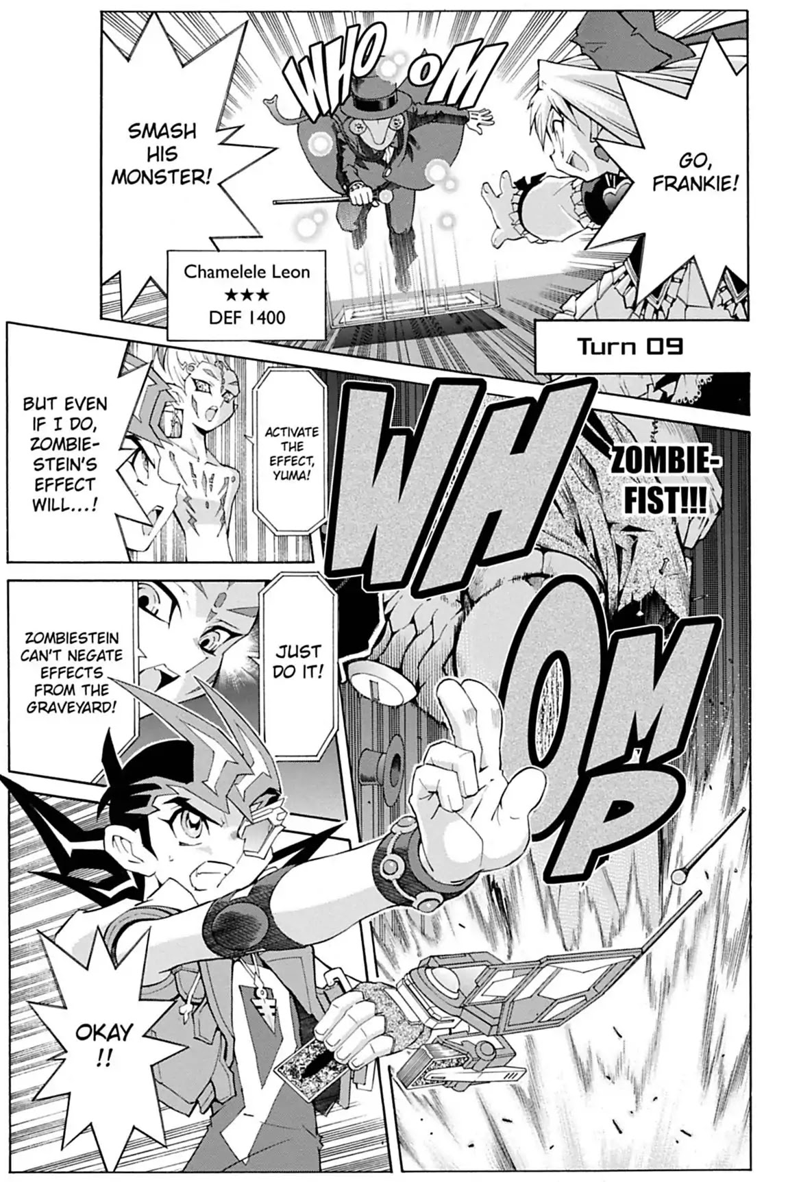 Yu-Gi-Oh! Zexal Chapter 17 page 28 - Chapter 17: Vol.3 Rank 17: Frankie!!