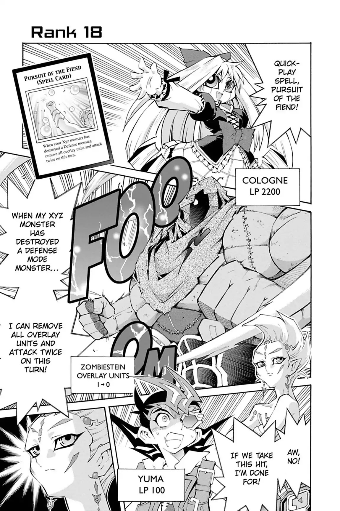 Yu-Gi-Oh! Zexal Chapter 18 page 1 - Chapter 18: Vol.3 Rank 18: Kaito Again!!
