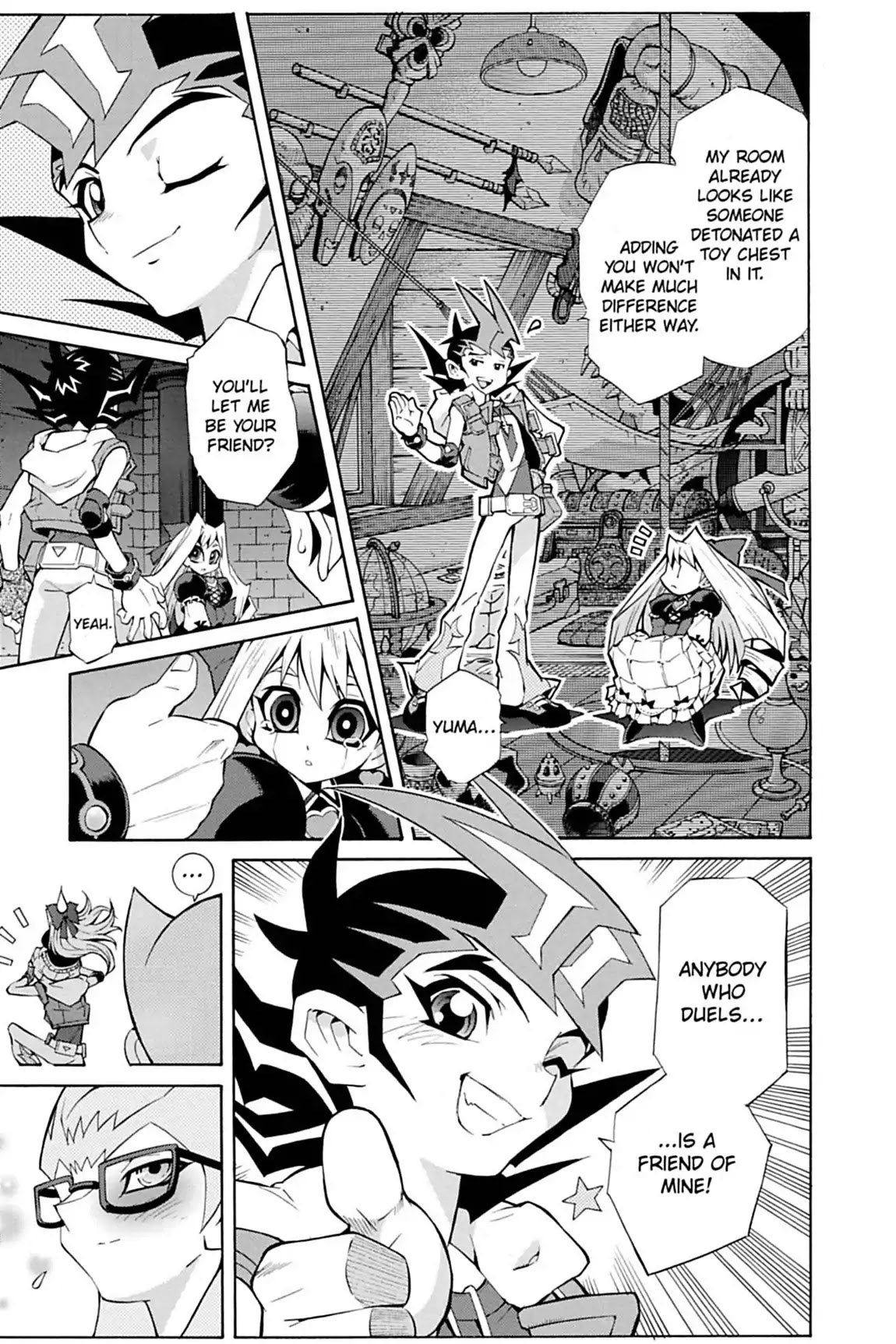 Yu-Gi-Oh! Zexal Chapter 18 page 19 - Chapter 18: Vol.3 Rank 18: Kaito Again!!