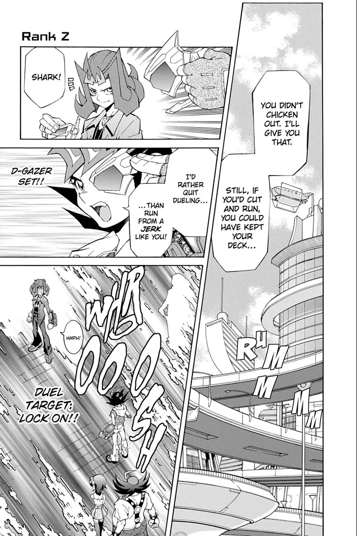 Yu-Gi-Oh! Zexal Chapter 2 page 1 - Chapter 2: Vol.1 Rank 2: A Mysterious Life-Form?!