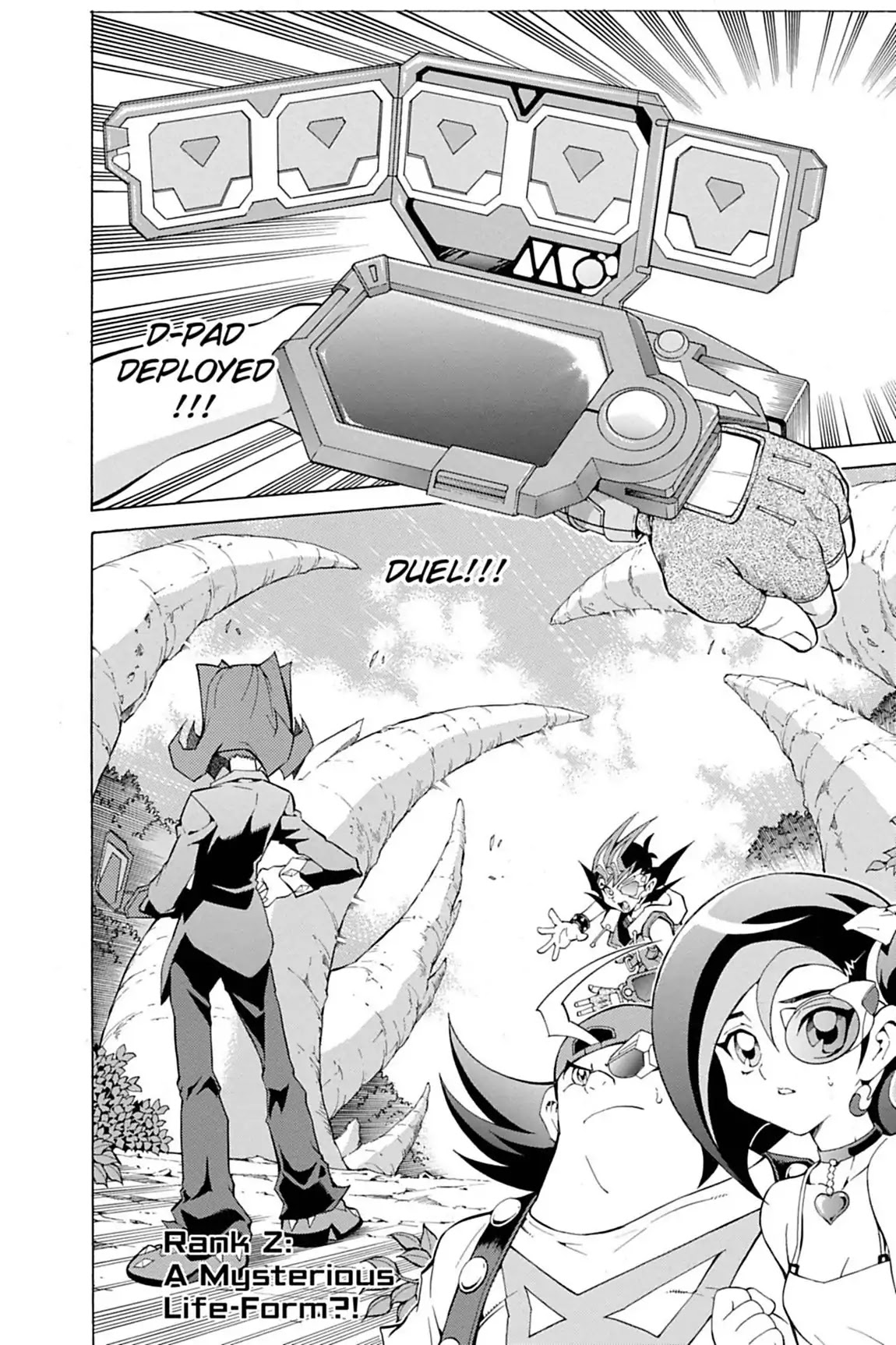 Yu-Gi-Oh! Zexal Chapter 2 page 2 - Chapter 2: Vol.1 Rank 2: A Mysterious Life-Form?!