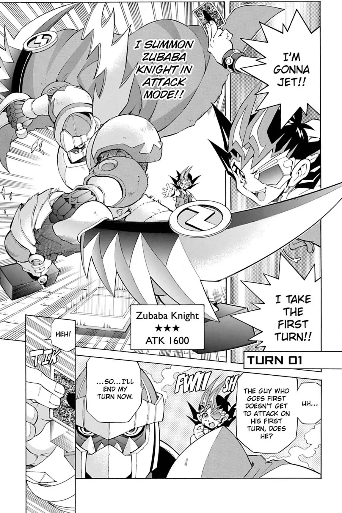 Yu-Gi-Oh! Zexal Chapter 2 page 3 - Chapter 2: Vol.1 Rank 2: A Mysterious Life-Form?!