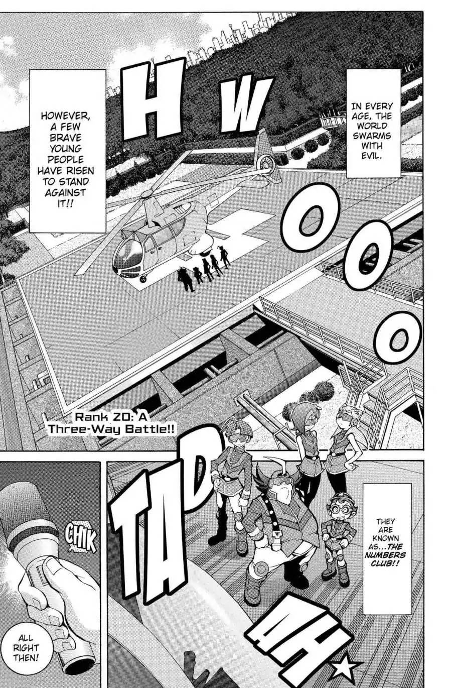 Yu-Gi-Oh! Zexal Chapter 20 page 1 - Chapter 20: Vol.4 Rank 20: A Three-Way Battle!!