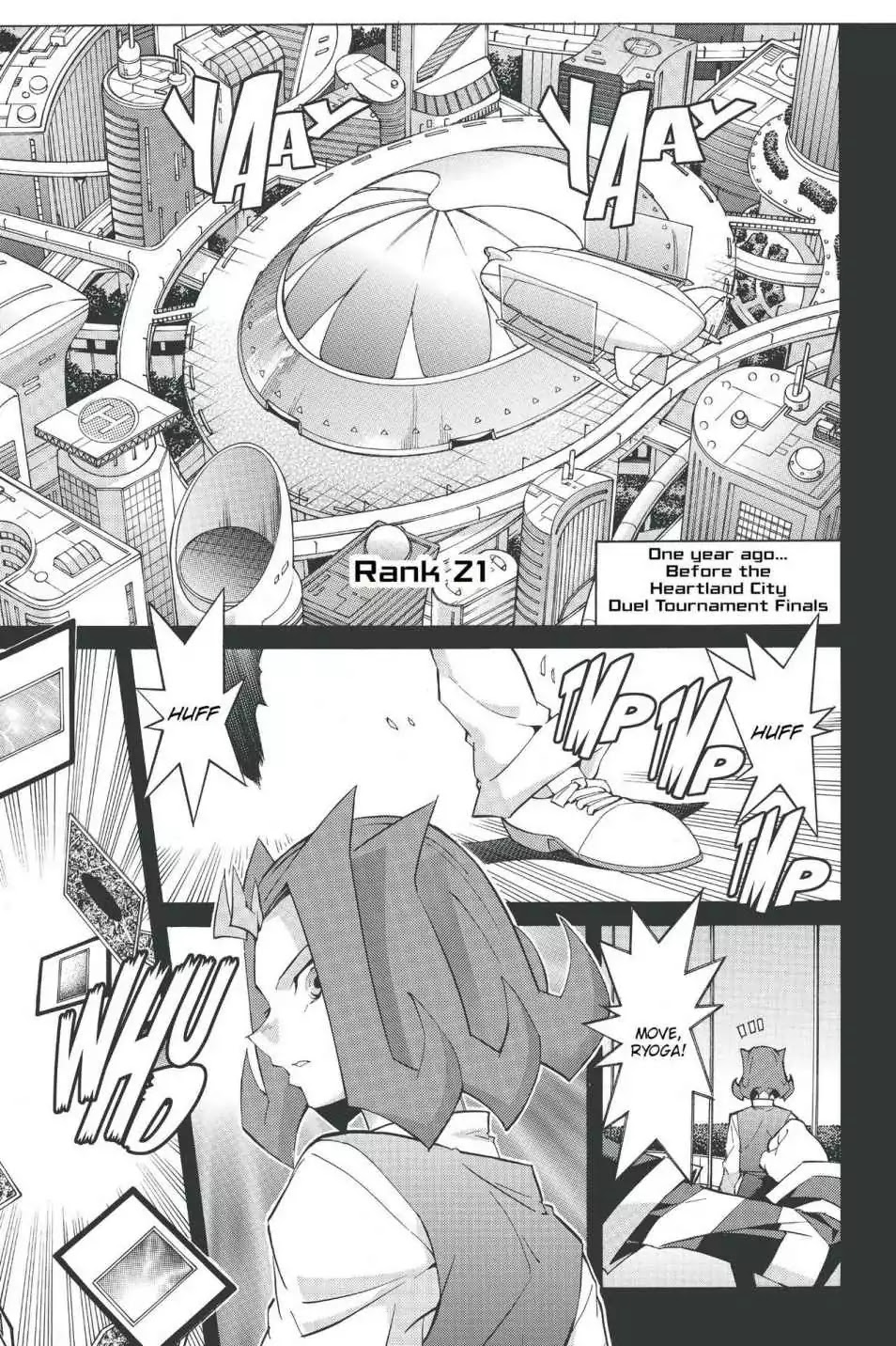 Yu-Gi-Oh! Zexal Chapter 21 page 1 - Chapter 21: Vol.4 Rank 21: Kyoji Yagumo!!