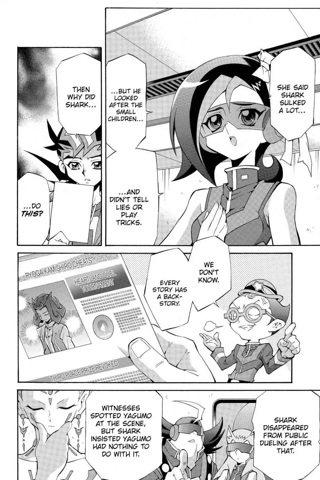 Yu-Gi-Oh! Zexal Chapter 21 page 24 - Chapter 21: Vol.4 Rank 21: Kyoji Yagumo!!