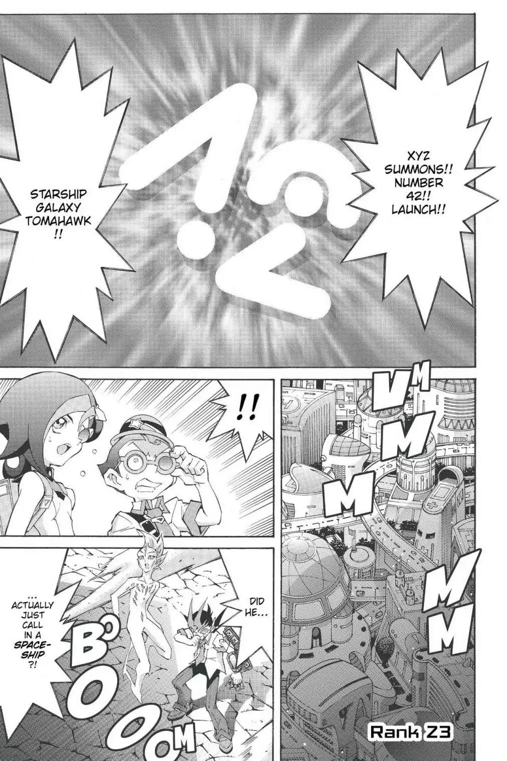 Yu-Gi-Oh! Zexal Chapter 23 page 1 - Chapter 23: Vol.4 Rank 23: Menacing Force!!