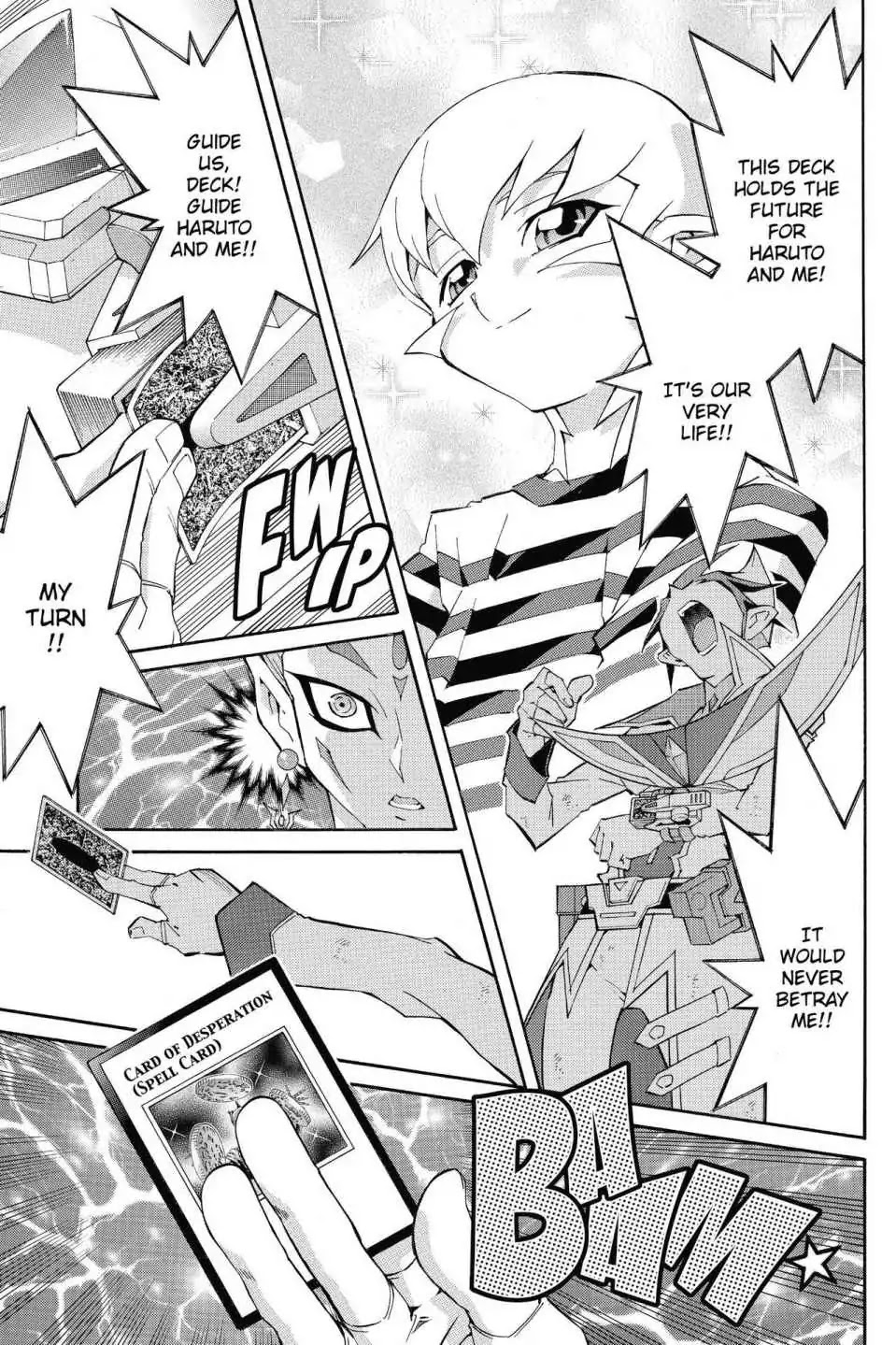 Yu-Gi-Oh! Zexal Chapter 27 page 3 - Chapter 27: Vol.5 Rank 27: Guide Us, Deck!!