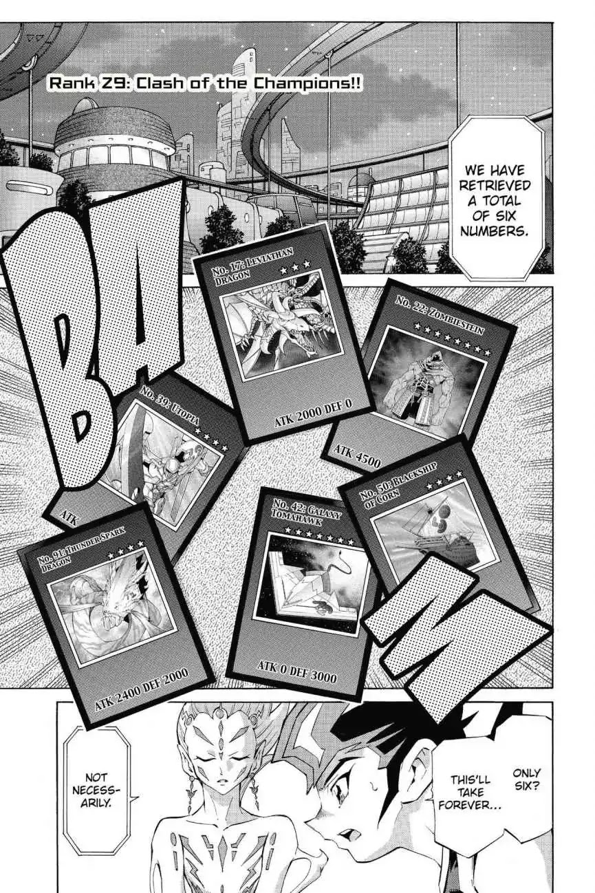 Yu-Gi-Oh! Zexal Chapter 29 page 1 - Chapter 29: Vol.5 Rank 29: Clash of the Champions!!