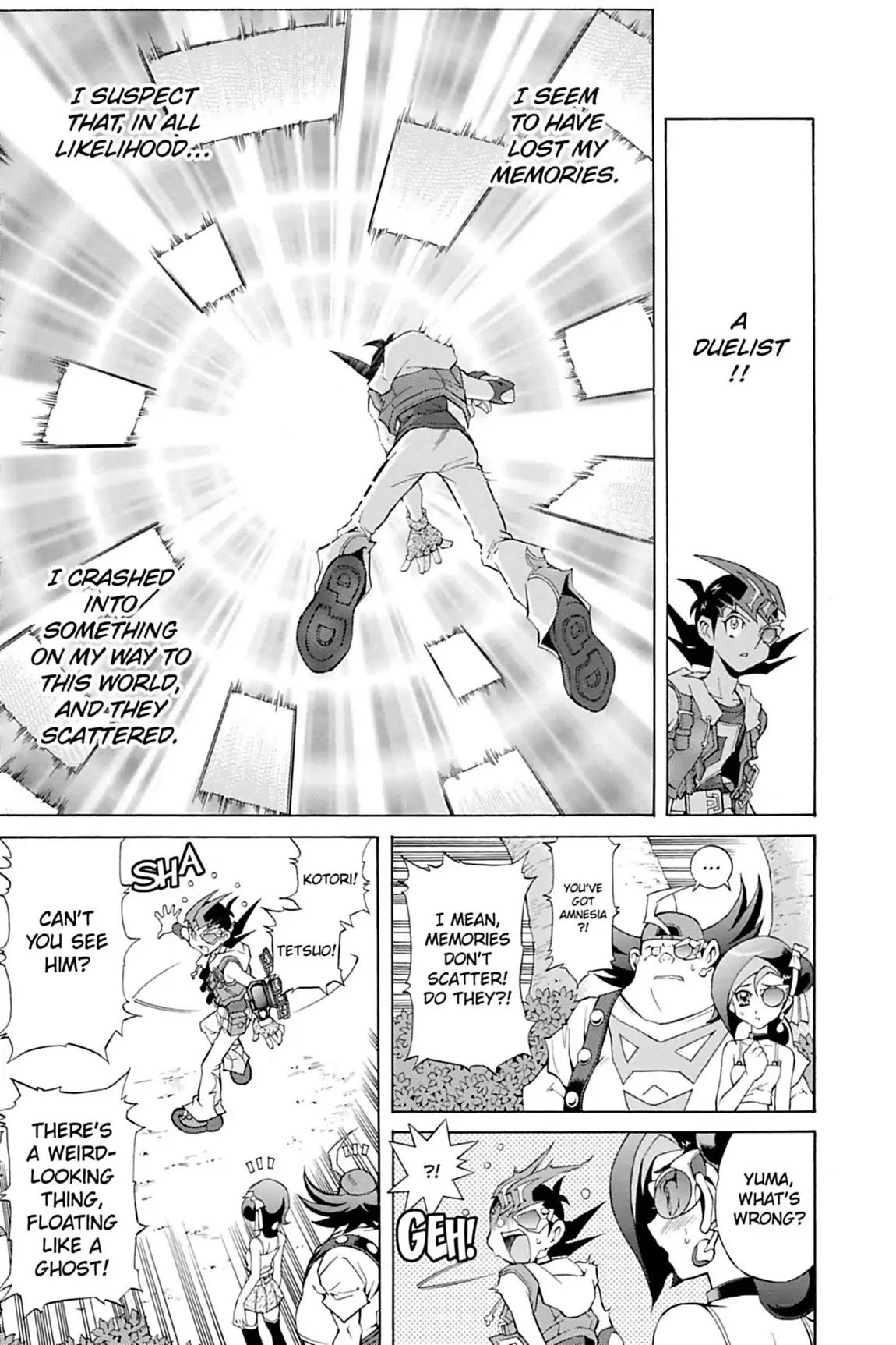 Yu-Gi-Oh! Zexal Chapter 3 page 4 - Chapter 3: Vol.1 Rank 3: Astral!!