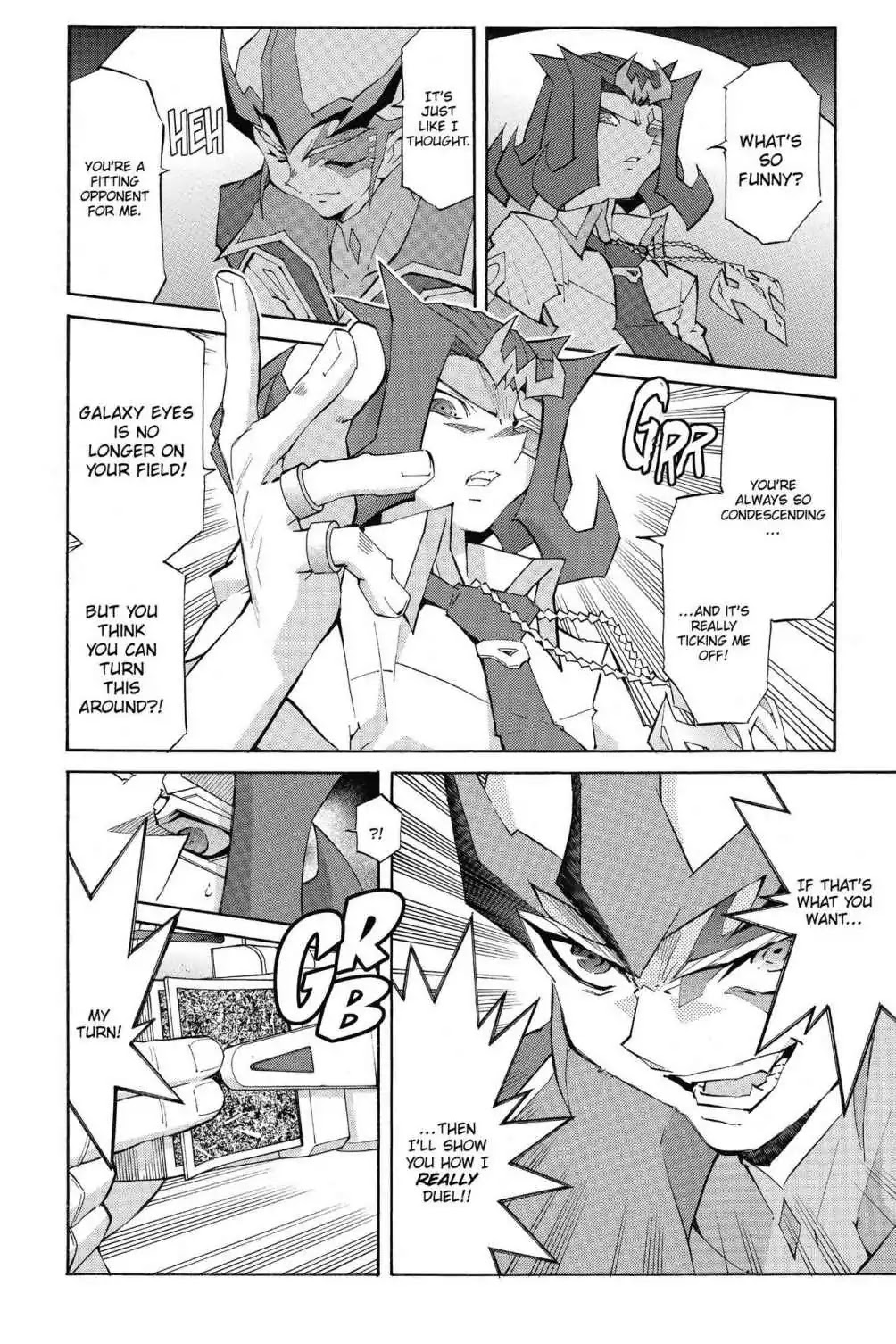 Yu-Gi-Oh! Zexal Chapter 30 page 13 - Chapter 30: Vol.5 Rank 30: Absolutely Unpredictable!!