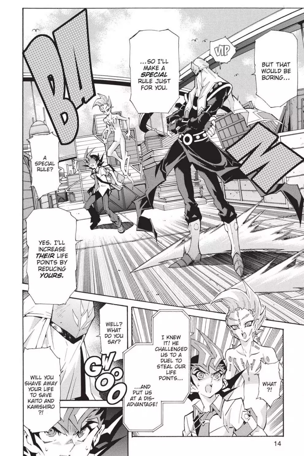 Yu-Gi-Oh! Zexal Chapter 31 page 13 - Chapter 31: Vol.6 Rank 31: Save Your Friends!!