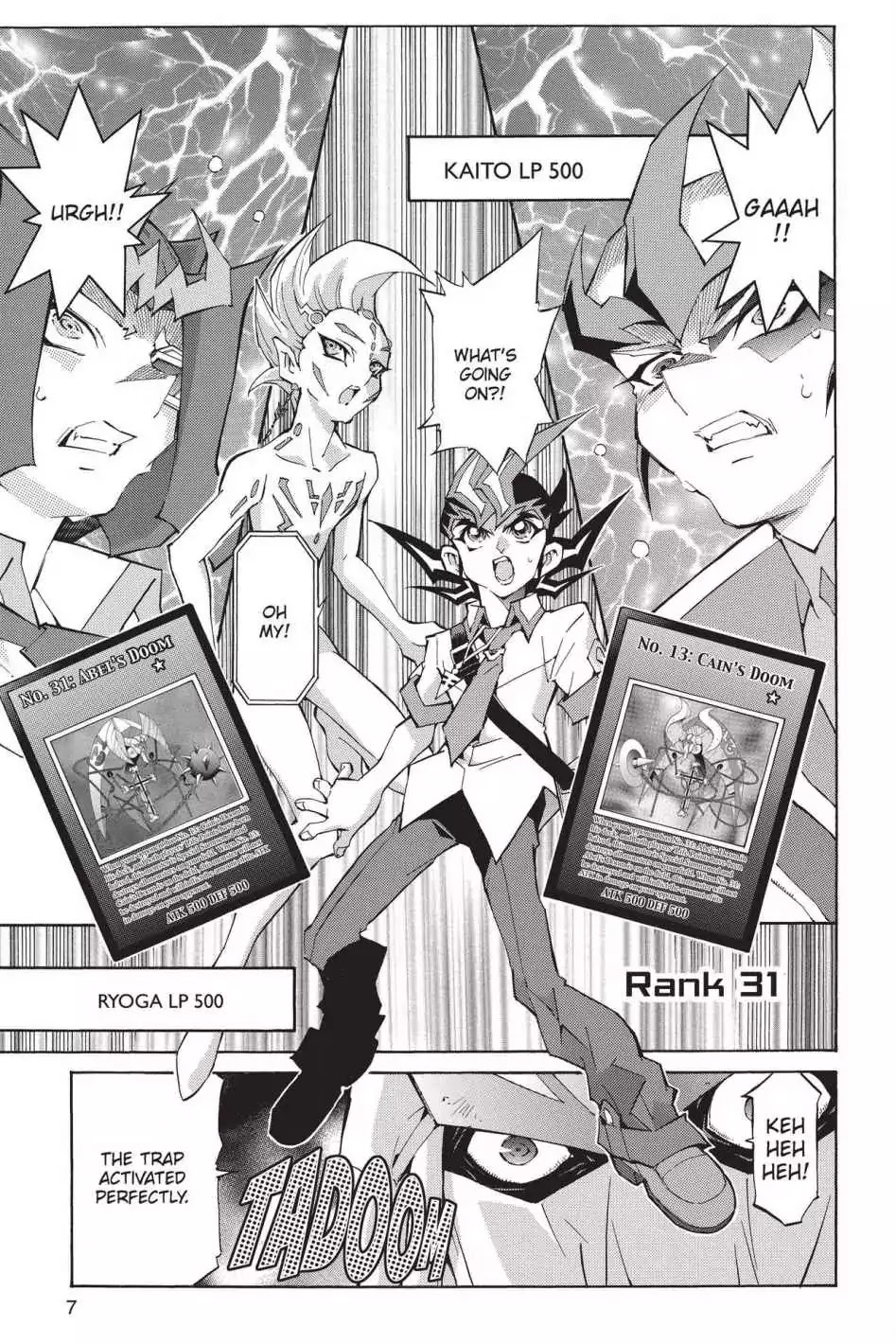 Yu-Gi-Oh! Zexal Chapter 31 page 7 - Chapter 31: Vol.6 Rank 31: Save Your Friends!!