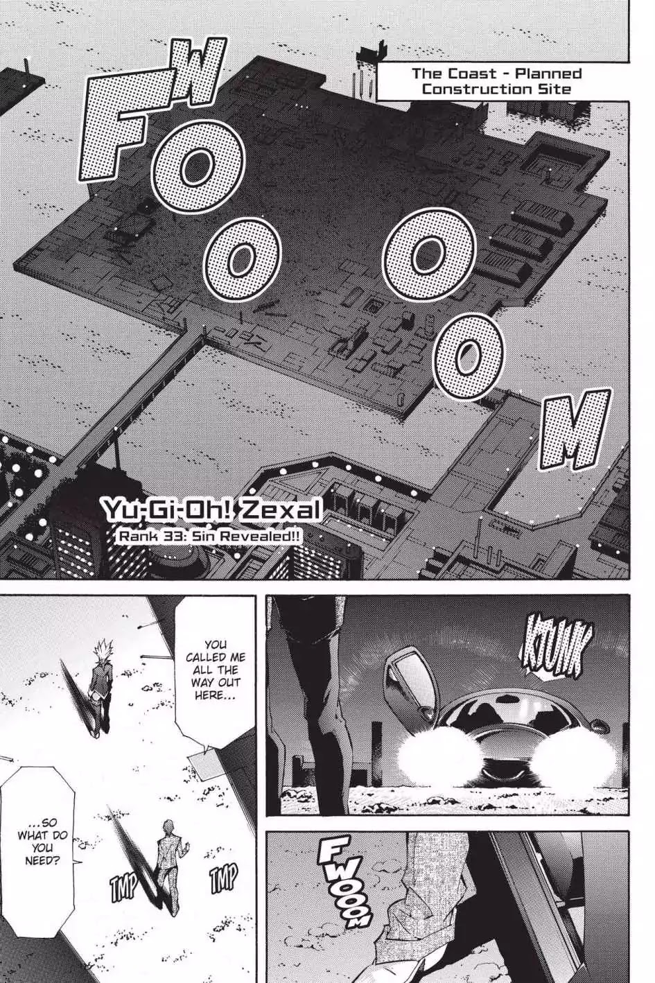 Yu-Gi-Oh! Zexal Chapter 33 page 1 - Chapter 33: Vol.6 Rank 33: Sins Revealed!!
