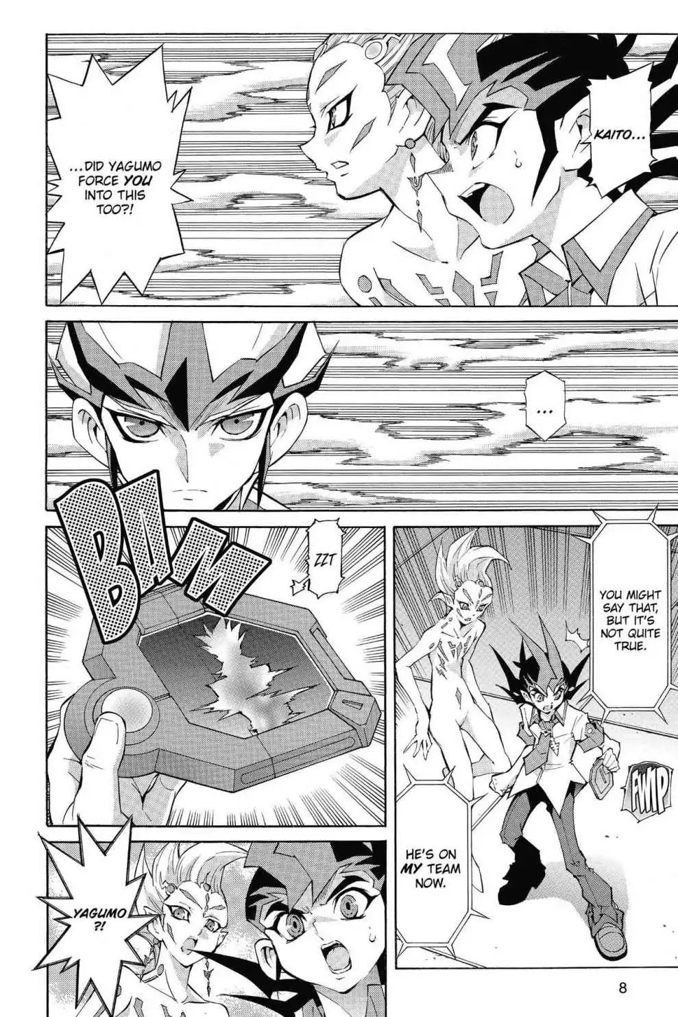 Yu-Gi-Oh! Zexal Chapter 37 page 8 - Chapter 37: Vol.7 Rank 37: Double Duel!!
