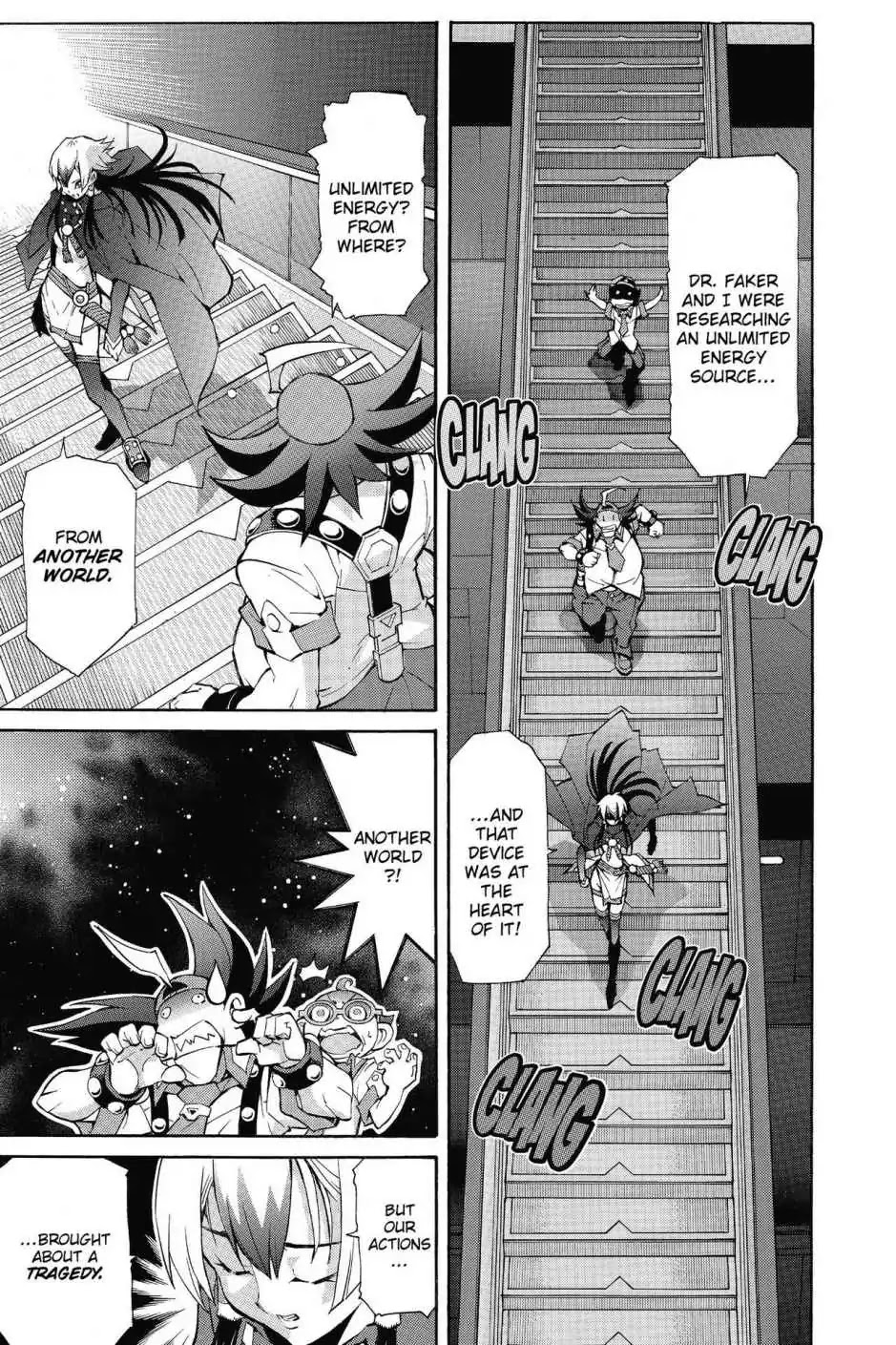 Yu-Gi-Oh! Zexal Chapter 38 page 19 - Chapter 38: Vol.7 Rank 38: Full Armor Threat!!
