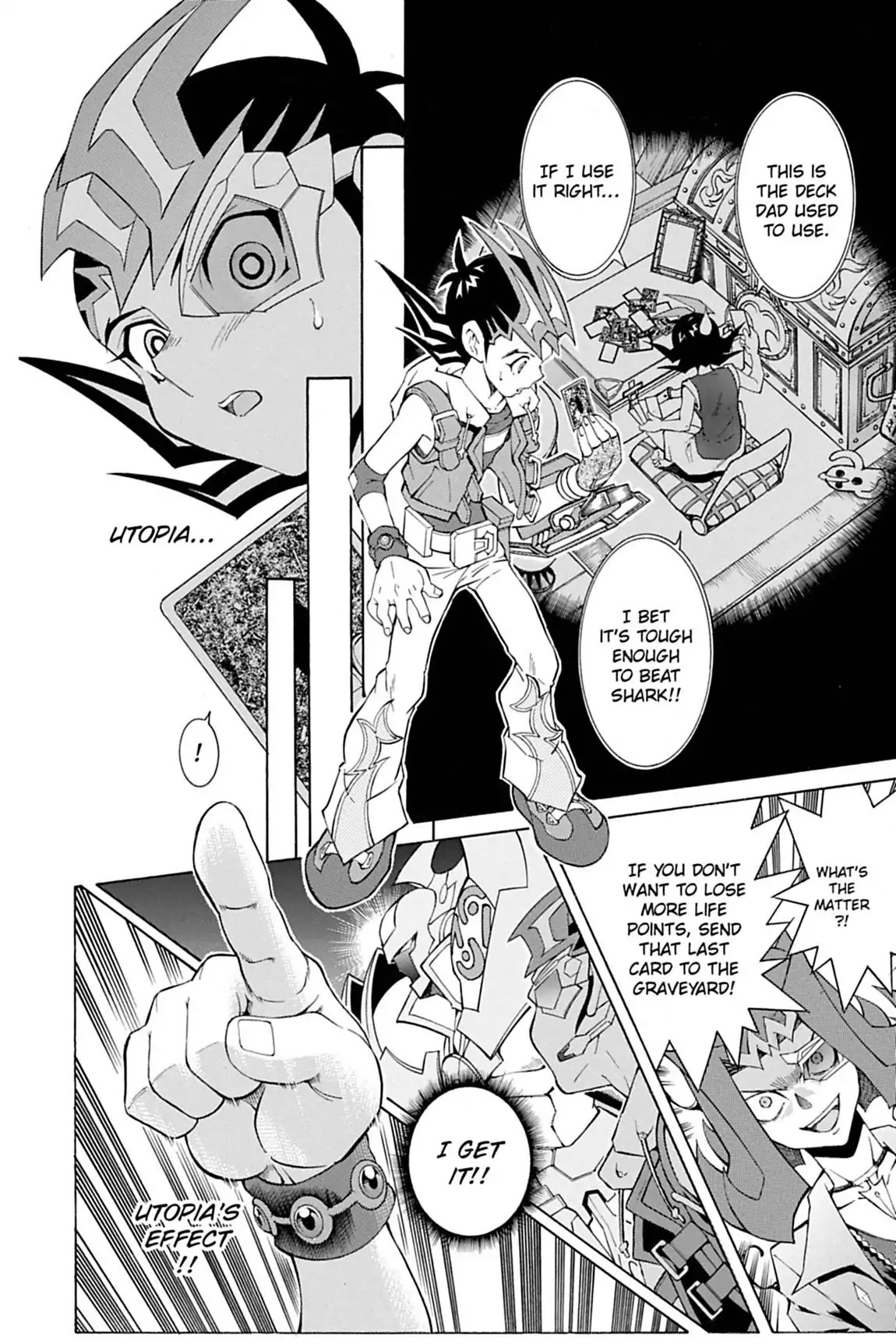 Yu-Gi-Oh! Zexal Chapter 4 page 13 - Chapter 4: Vol.1 Rank 4: The Light of Hope!!