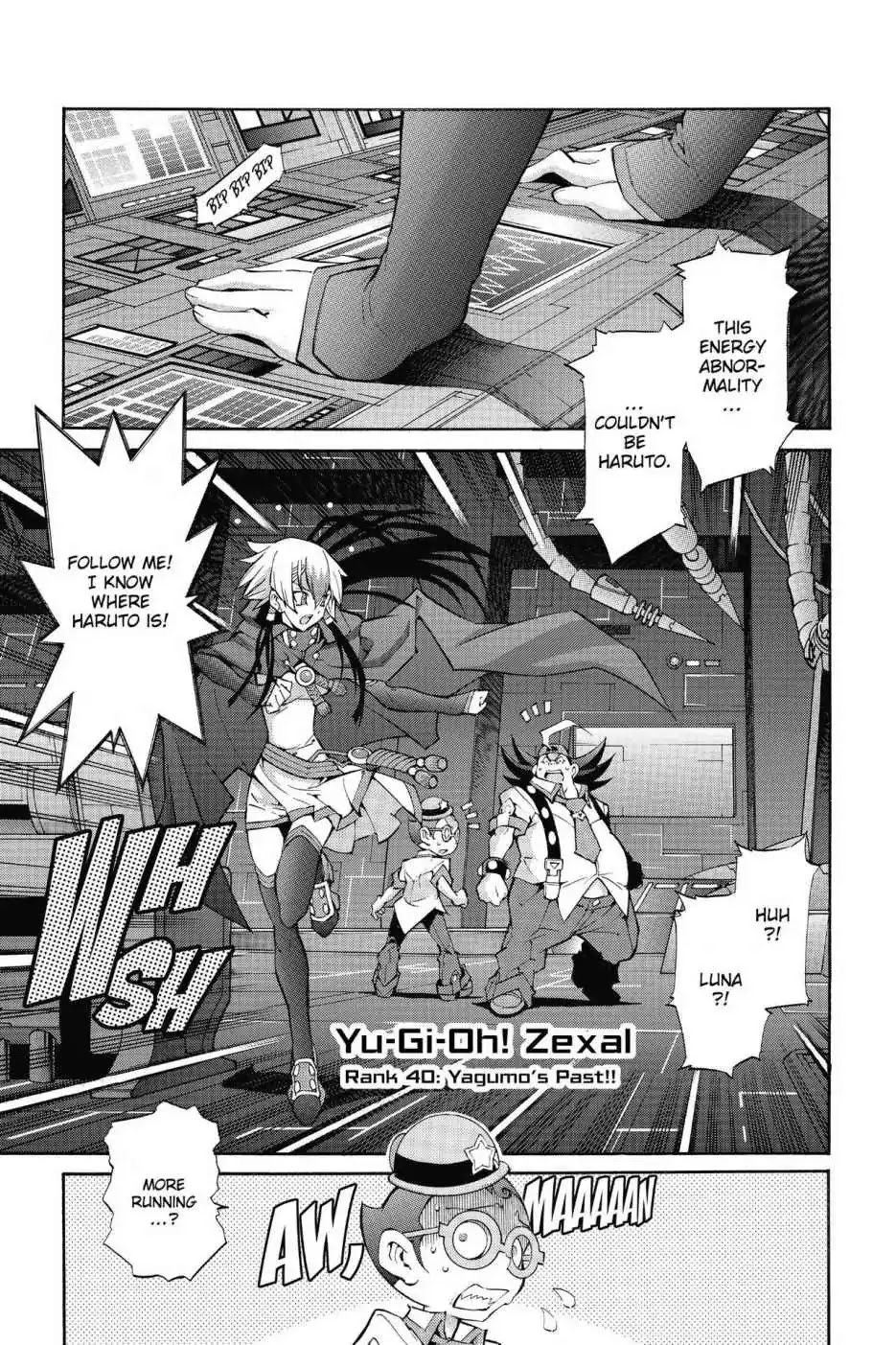 Yu-Gi-Oh! Zexal Chapter 40 page 1 - Chapter 40: Vol.7 Rank 40: Yagumo's Past!!