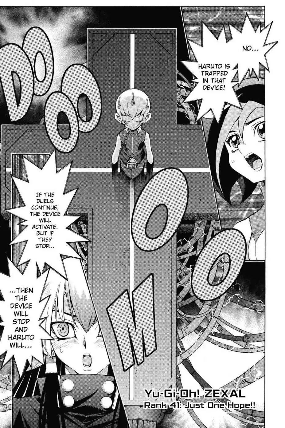 Yu-Gi-Oh! Zexal Chapter 41 page 1 - Chapter 41: Vol.7 Rank 41: Just One Hope!!