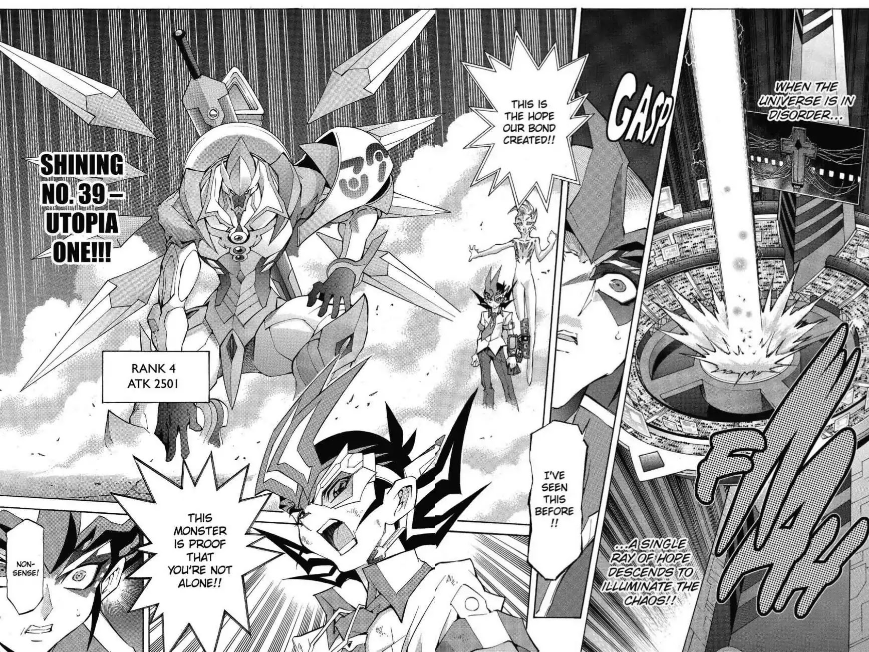 Yu-Gi-Oh! Zexal Chapter 41 page 14 - Chapter 41: Vol.7 Rank 41: Just One Hope!!