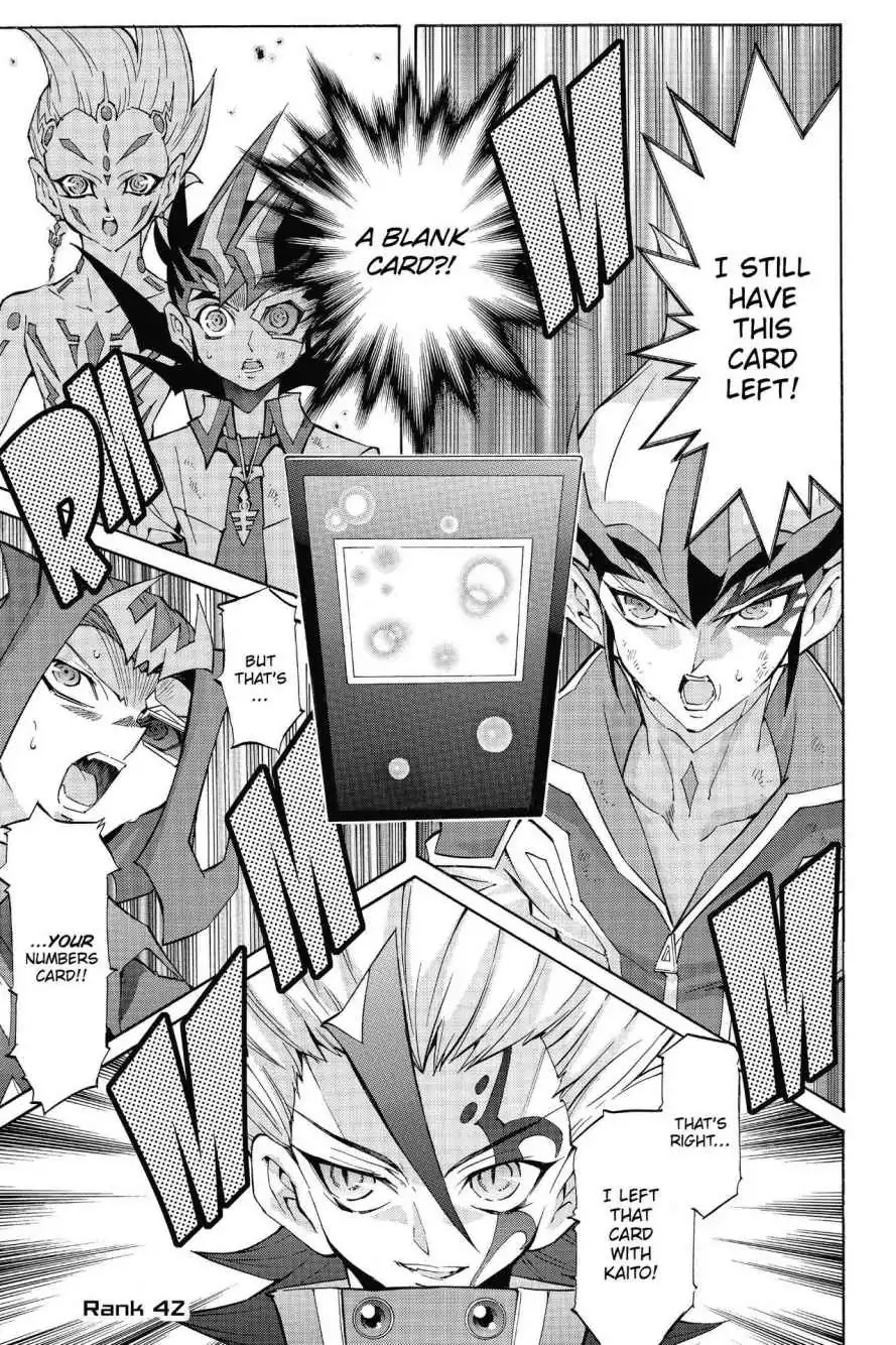 Yu-Gi-Oh! Zexal Chapter 42 page 1 - Chapter 42: Vol.7 Rank 42: The Power of Bonds!!