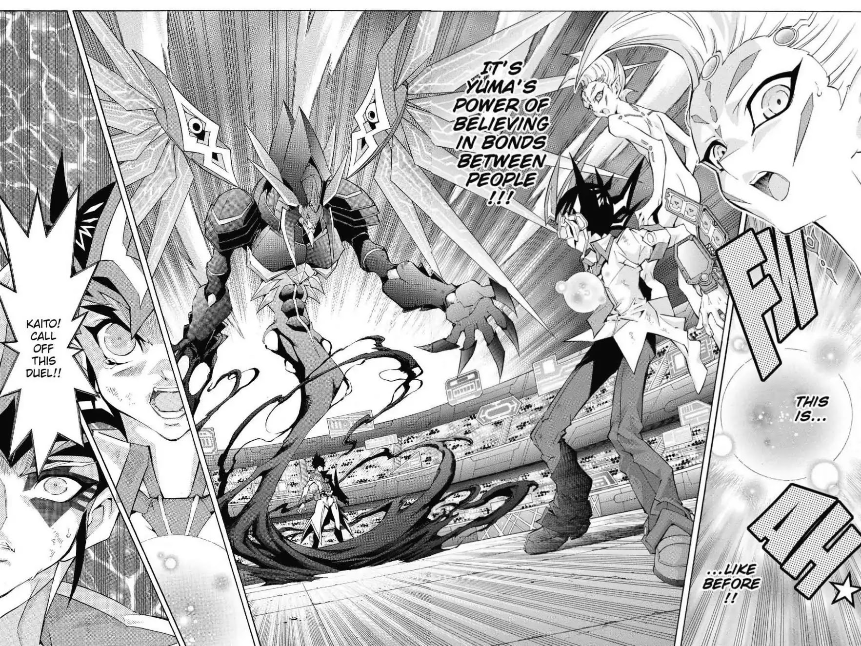Yu-Gi-Oh! Zexal Chapter 42 page 13 - Chapter 42: Vol.7 Rank 42: The Power of Bonds!!