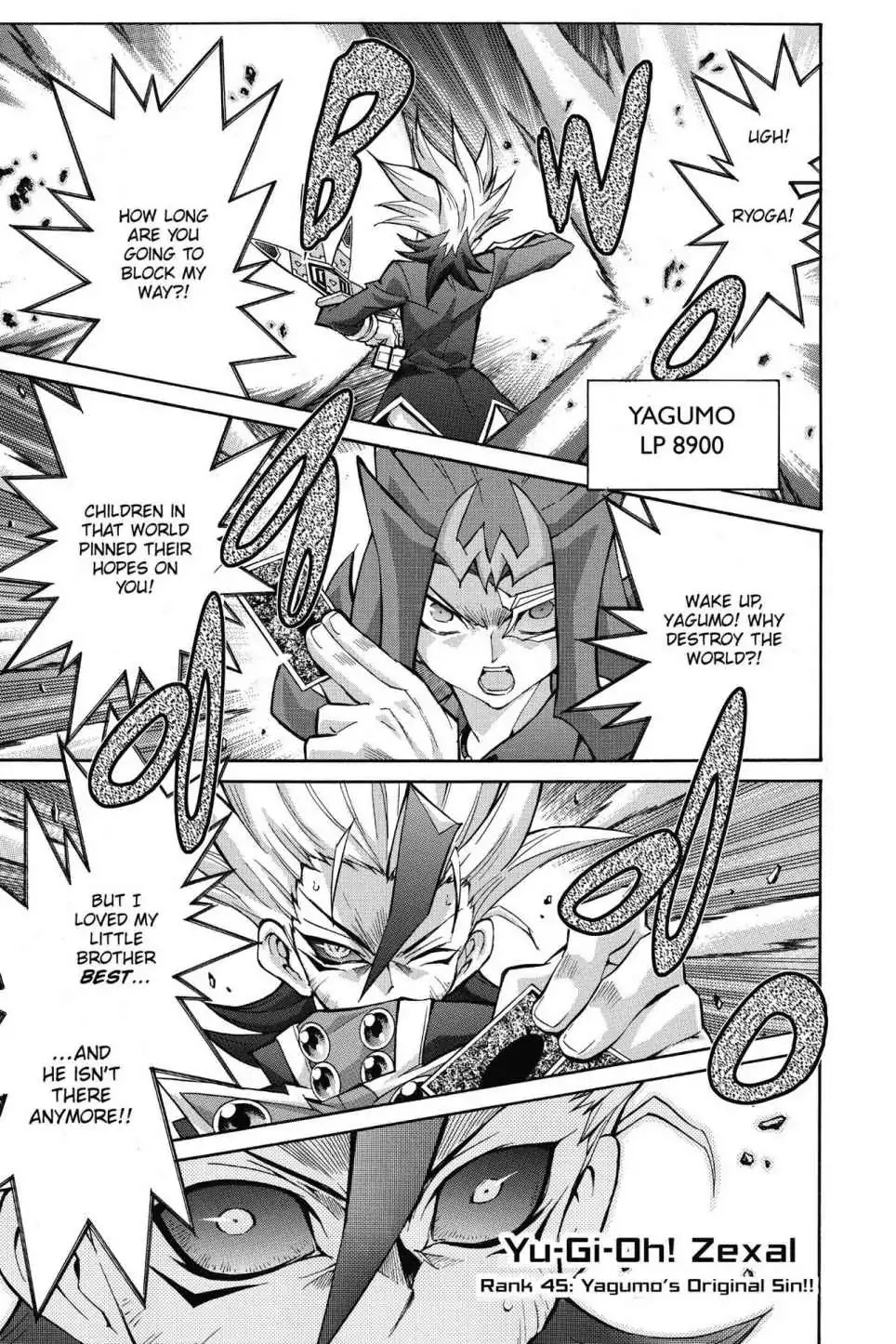 Yu-Gi-Oh! Zexal Chapter 45 page 1 - Chapter 45: Vol.8 Rank 45: Yagumo's Original Sin!!