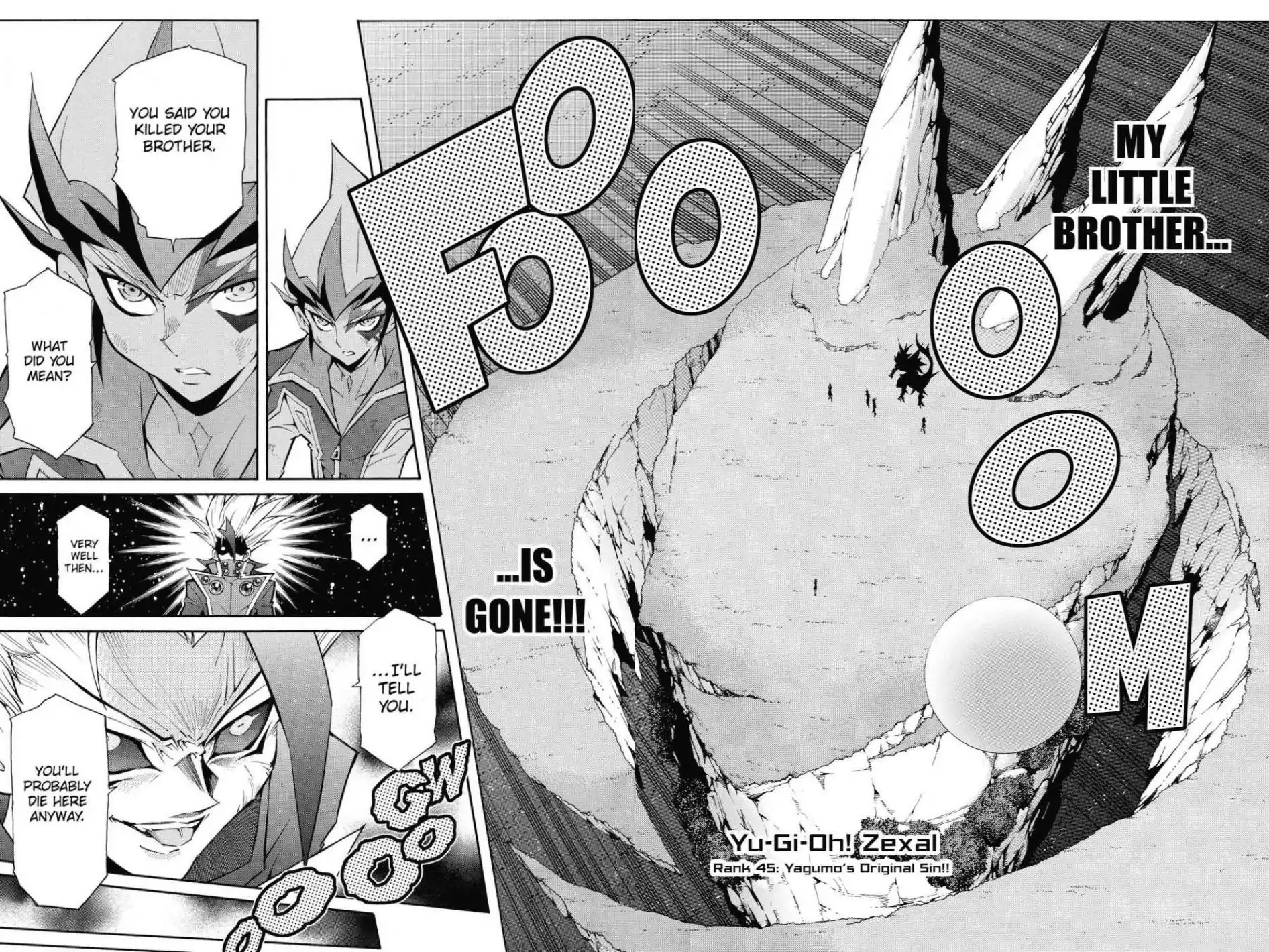Yu-Gi-Oh! Zexal Chapter 45 page 2 - Chapter 45: Vol.8 Rank 45: Yagumo's Original Sin!!