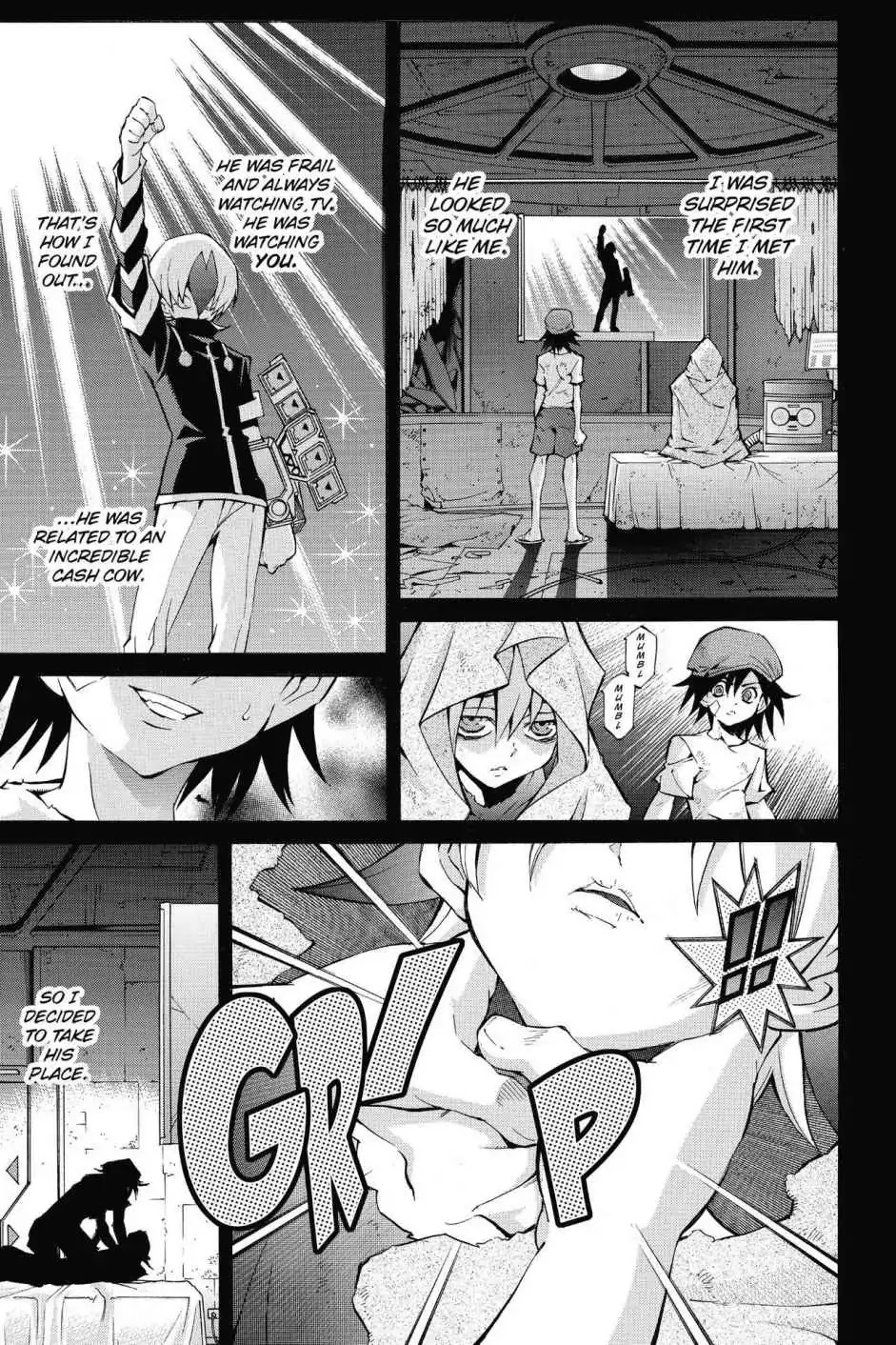 Yu-Gi-Oh! Zexal Chapter 45 page 8 - Chapter 45: Vol.8 Rank 45: Yagumo's Original Sin!!