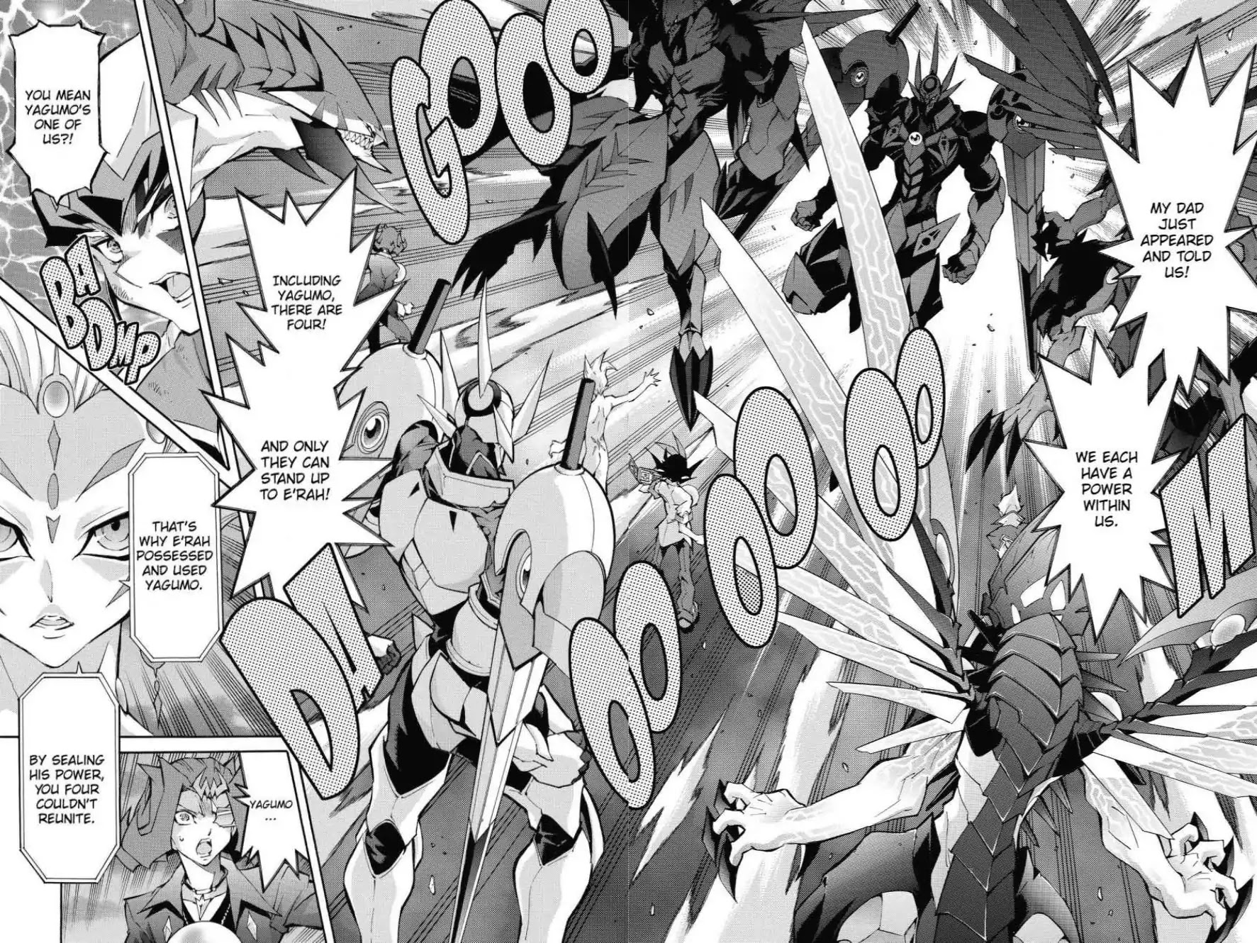Yu-Gi-Oh! Zexal Chapter 48 page 11 - Chapter 48: Vol.8 Rank 48: The Four Powers!!