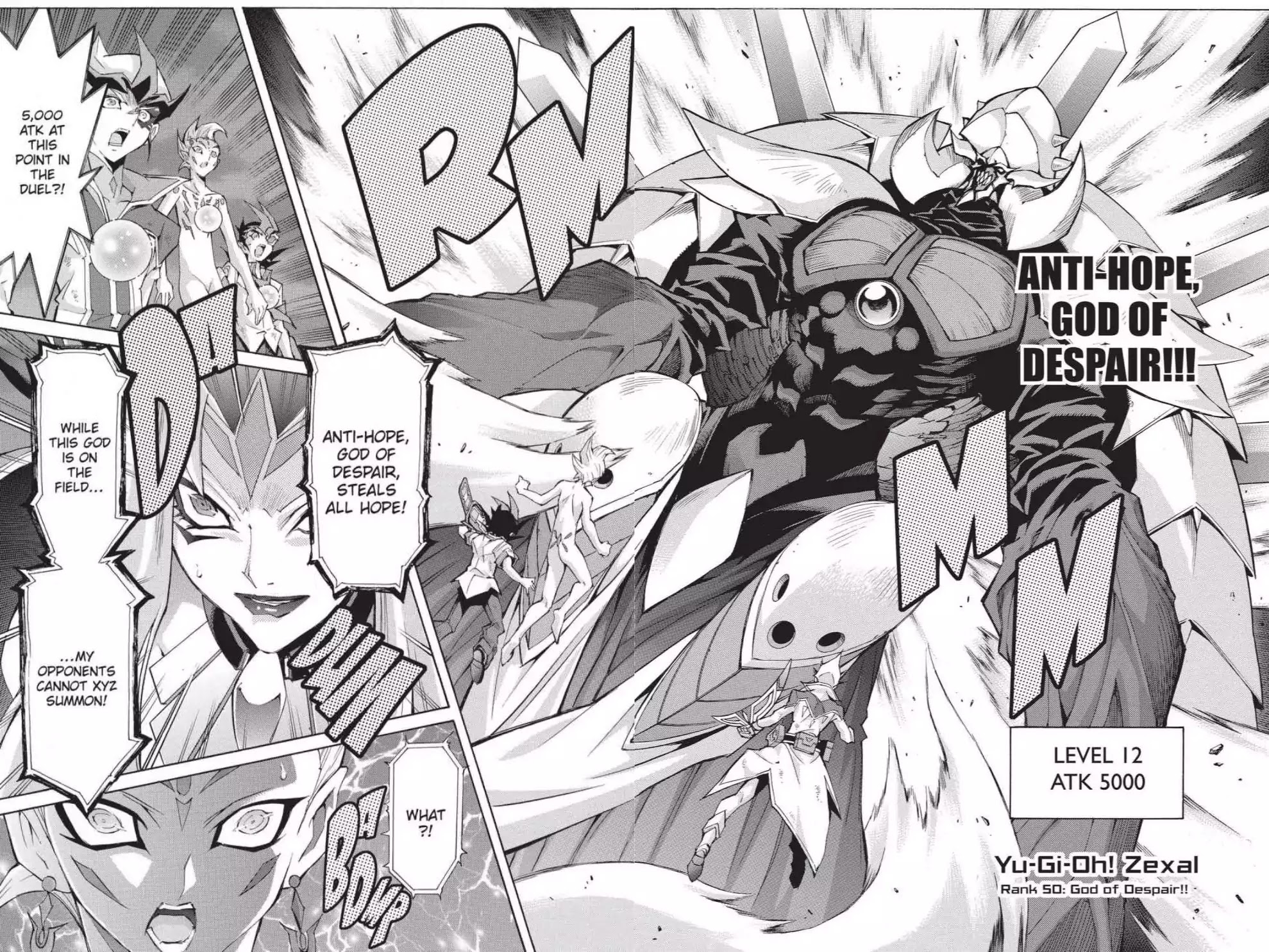 Yu-Gi-Oh! Zexal Chapter 50 page 2 - Chapter 50: Vol.9 Rank 50: God of Despair!!