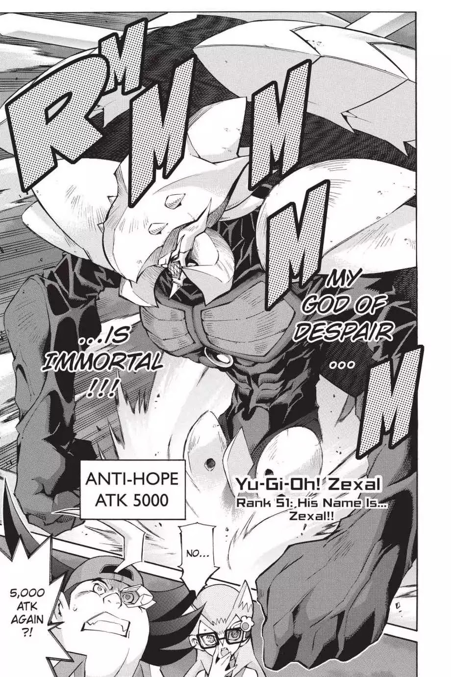 Yu-Gi-Oh! Zexal Chapter 51 page 1 - Chapter 51: Vol.9 Rank 51: His Name is... Zexal!!