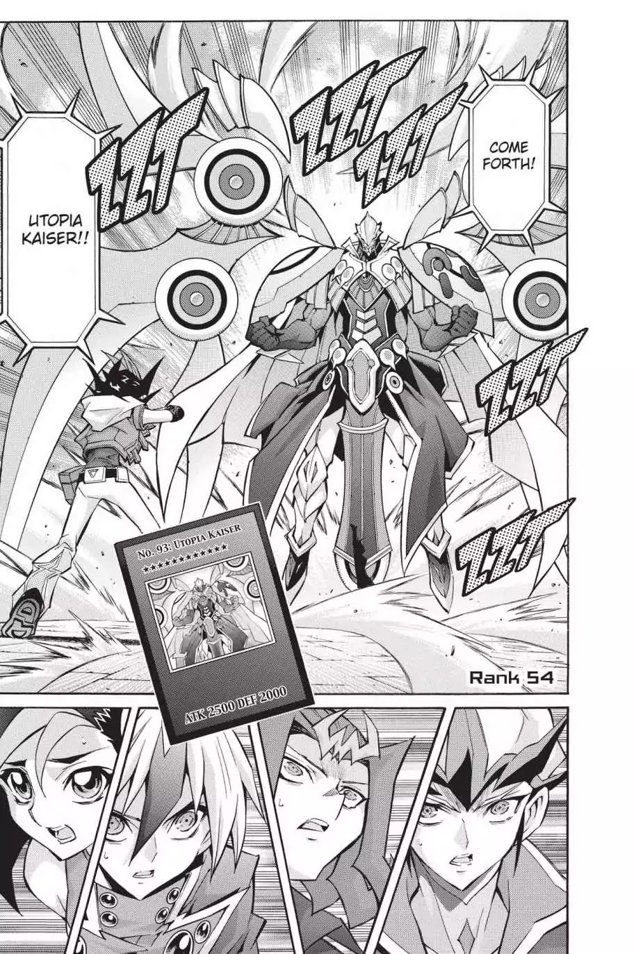 Yu-Gi-Oh! Zexal Chapter 54 page 1 - Chapter 54: Vol.9 Rank 54: The True King of Numbers!!